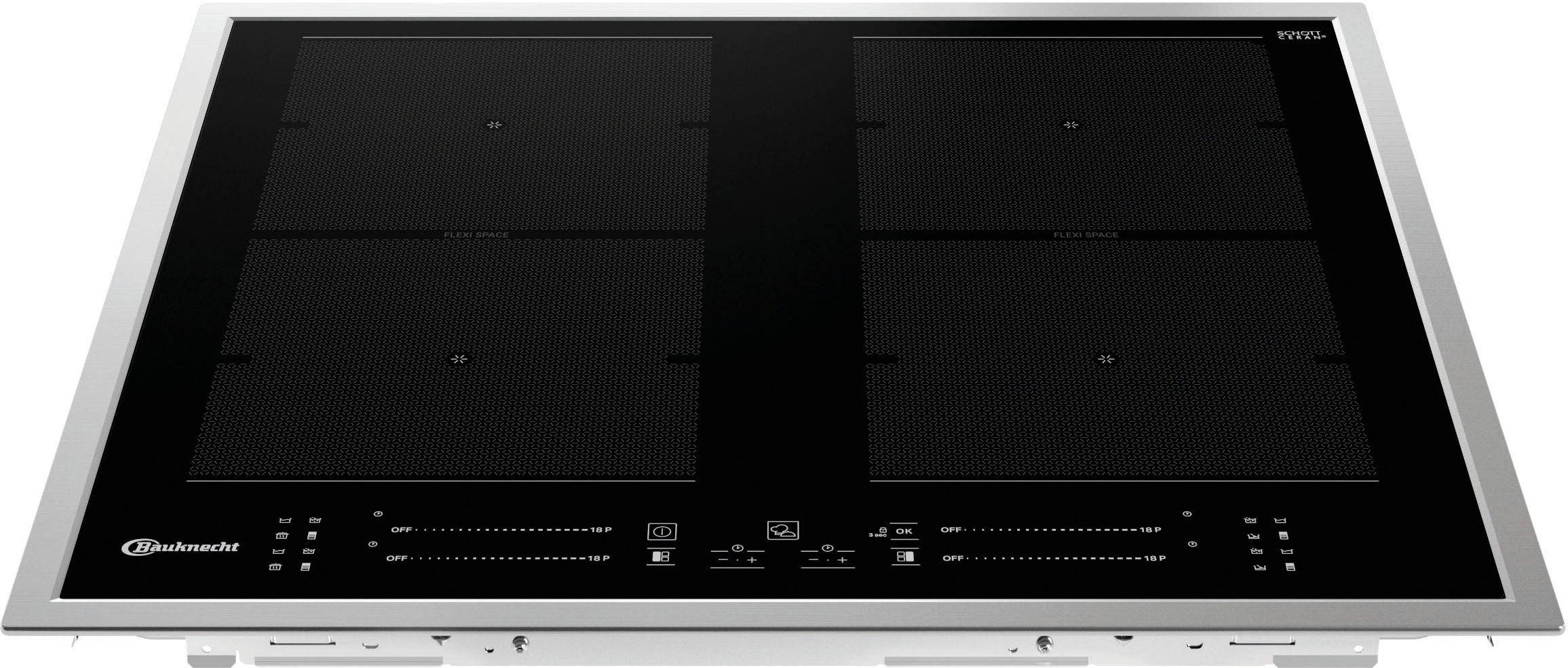 BAUKNECHT Flex-Induktions-Kochfeld von SCHOTT CERAN® »BS 3460F FT«