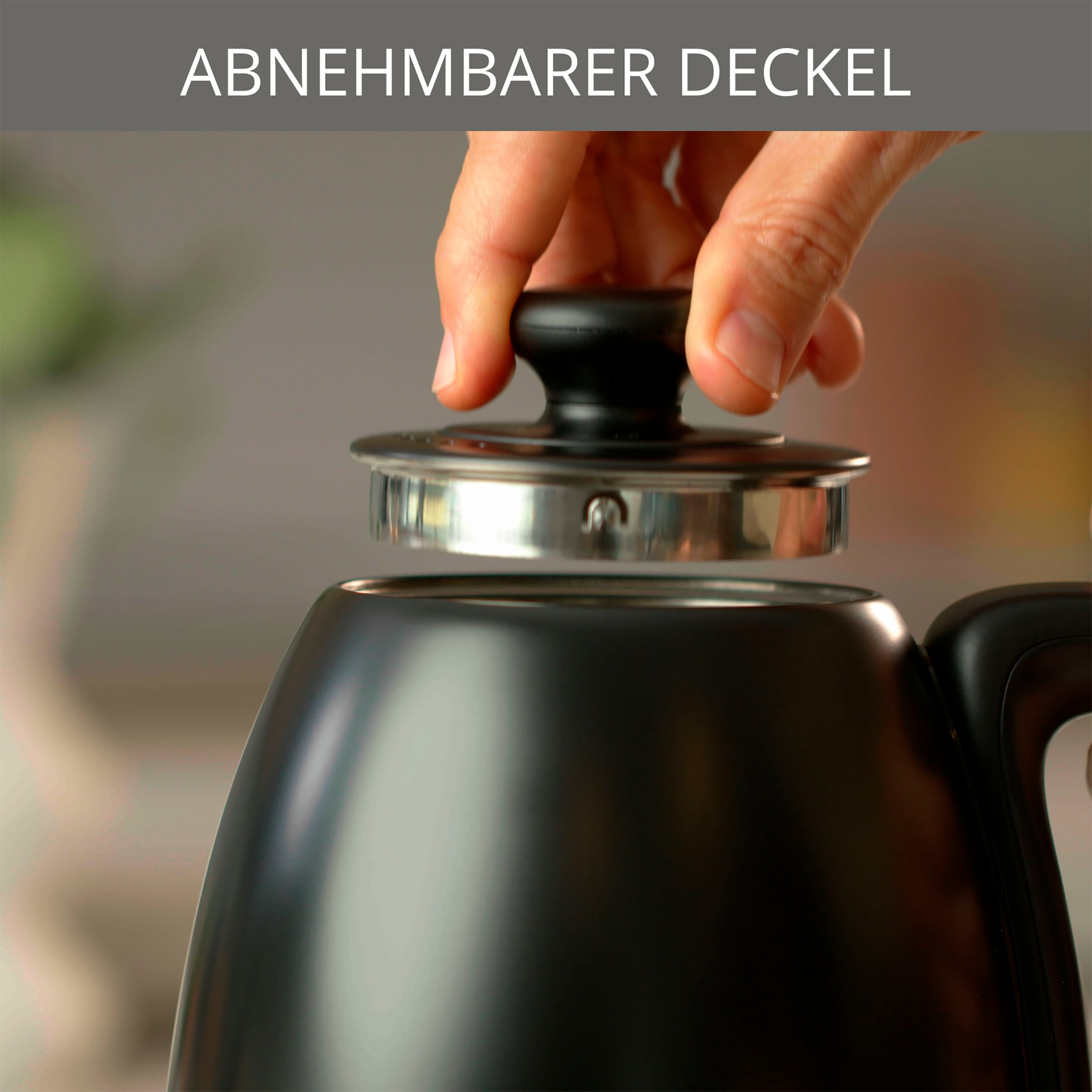 Krups Wasserkocher »BW9238 Café Control Gooseneck«, 1 l, 1200 W, Schwanenhals-Auslauf, 1 L, digitale Anzeige, 8 Einstellungen