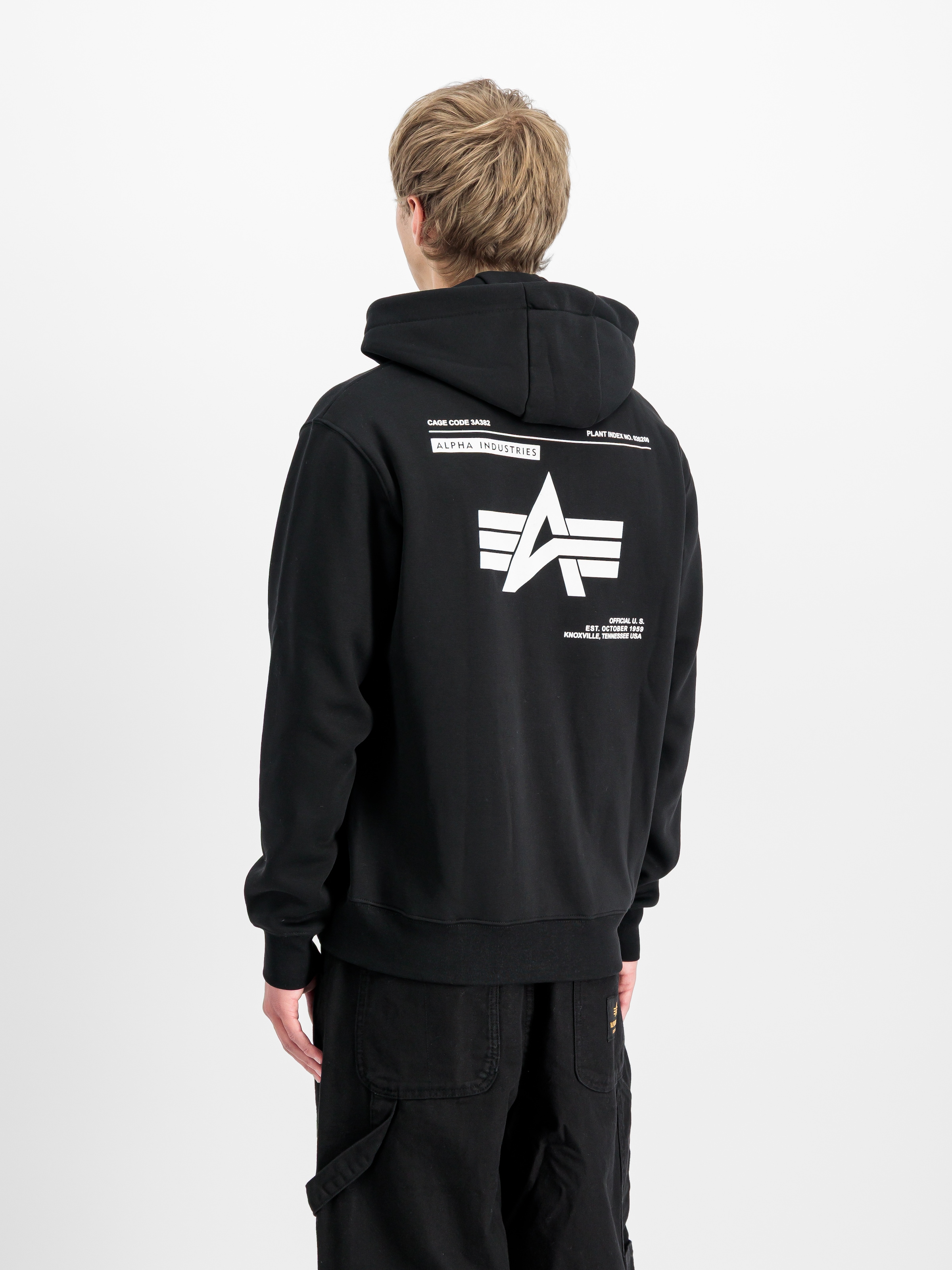 Alpha Industries Kapuzensweatshirt »Label Hoodie BP«