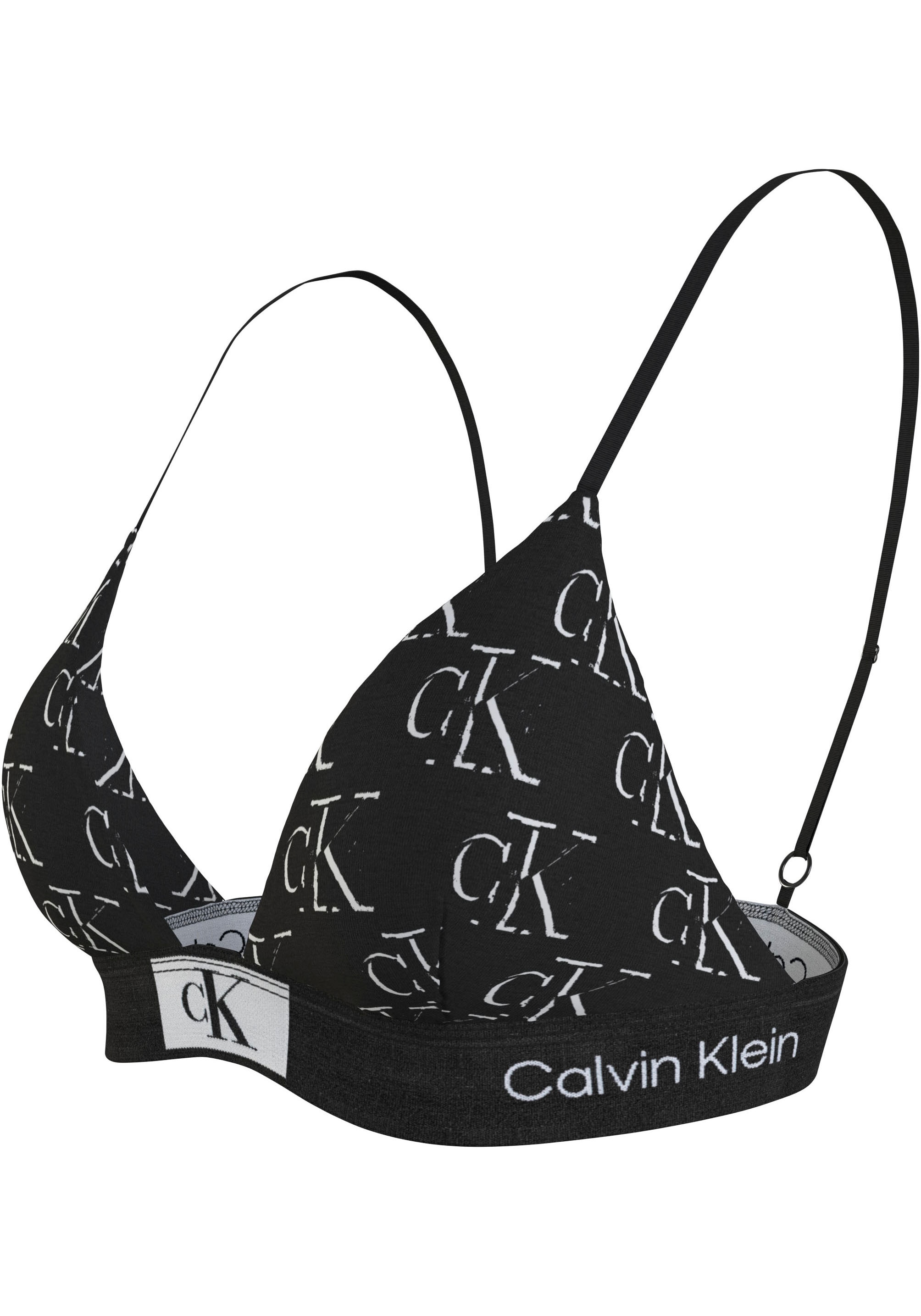 Calvin Klein Underwear Bralette-BH »UNLINED TRIANGLE«, mit klassischem CK-Logobund