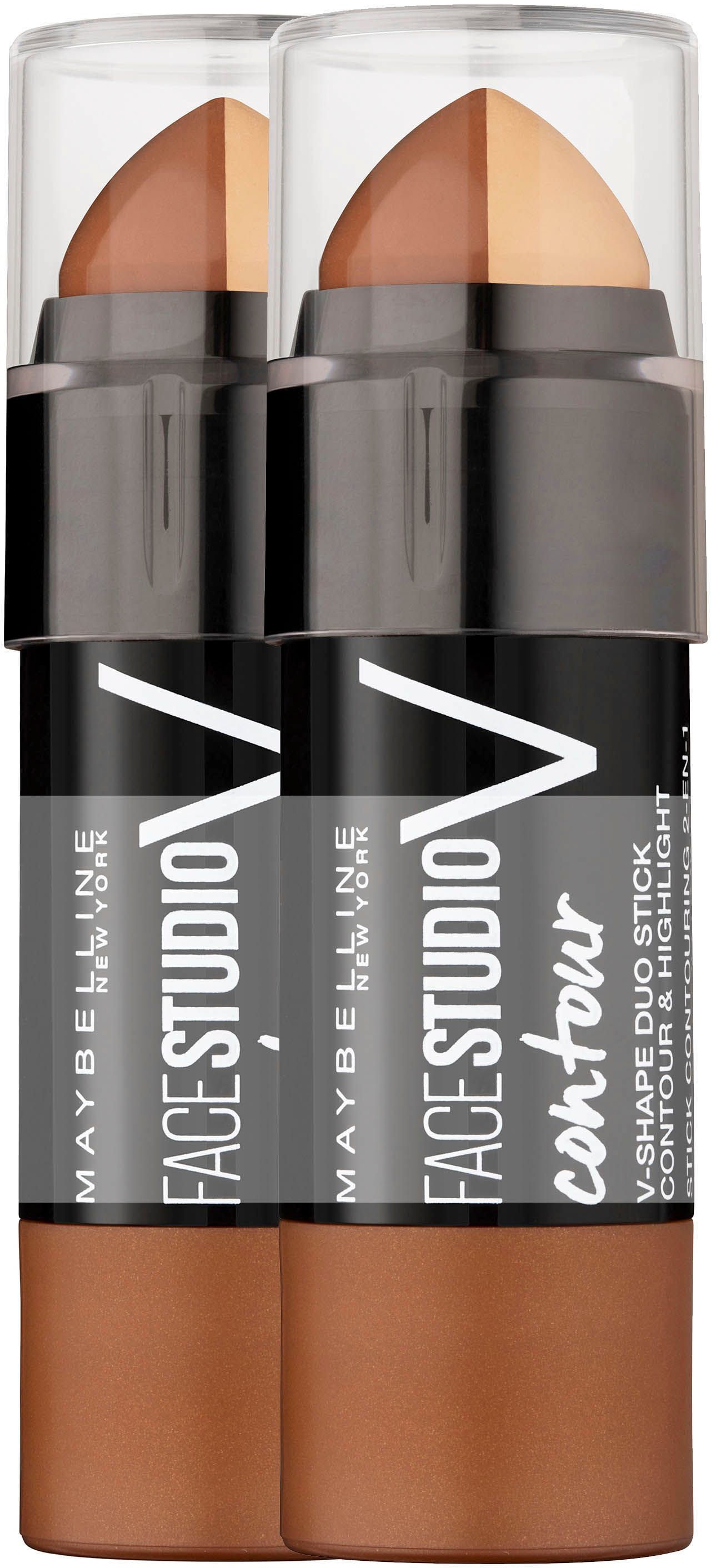 MAYBELLINE NEW YORK Contouring-Stick »Face Studio Contour Duo Doppelpack«