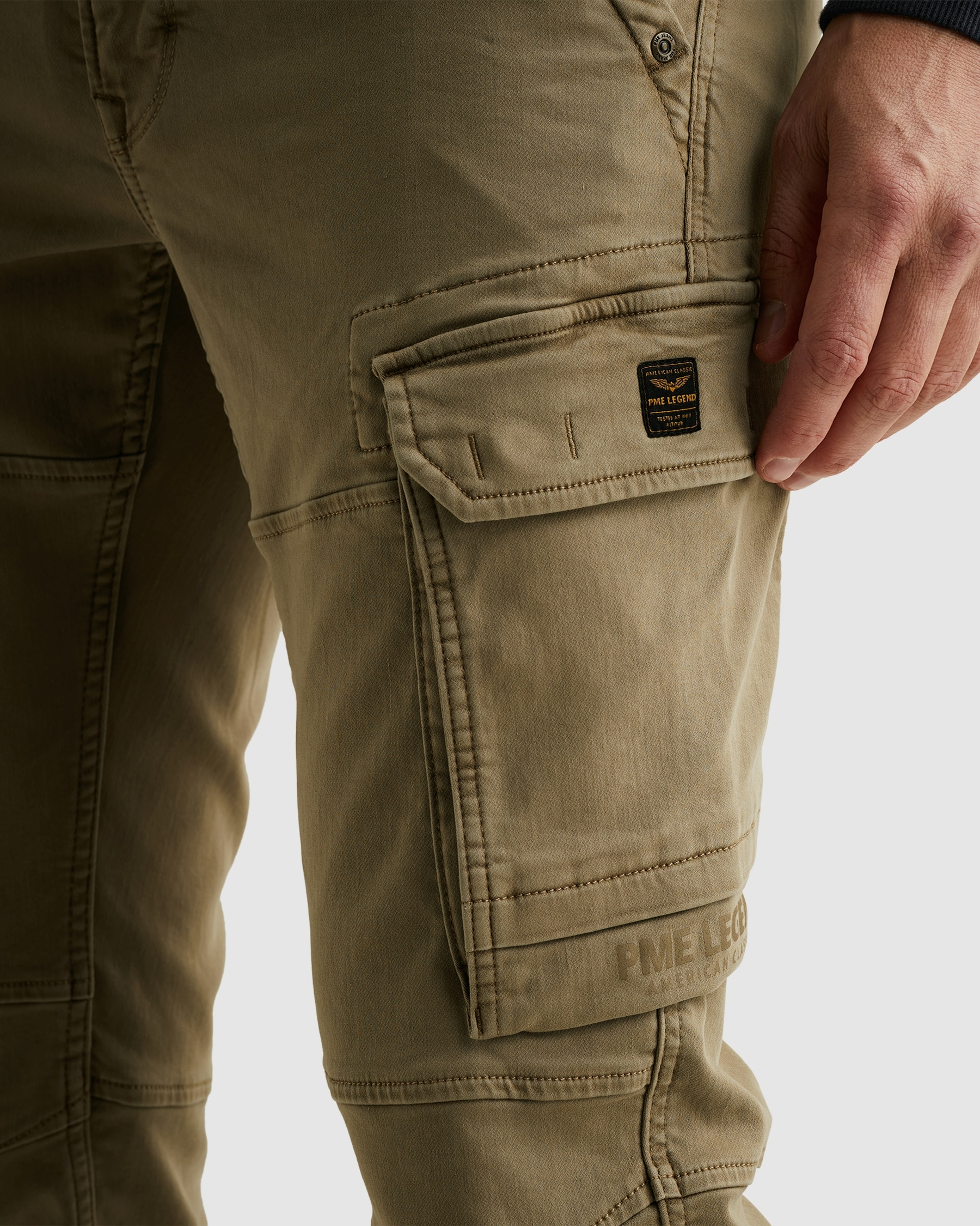 PME LEGEND Cargohose »EXPEDIZOR«  Relaxed Fit, Bund mit Kordelzug
