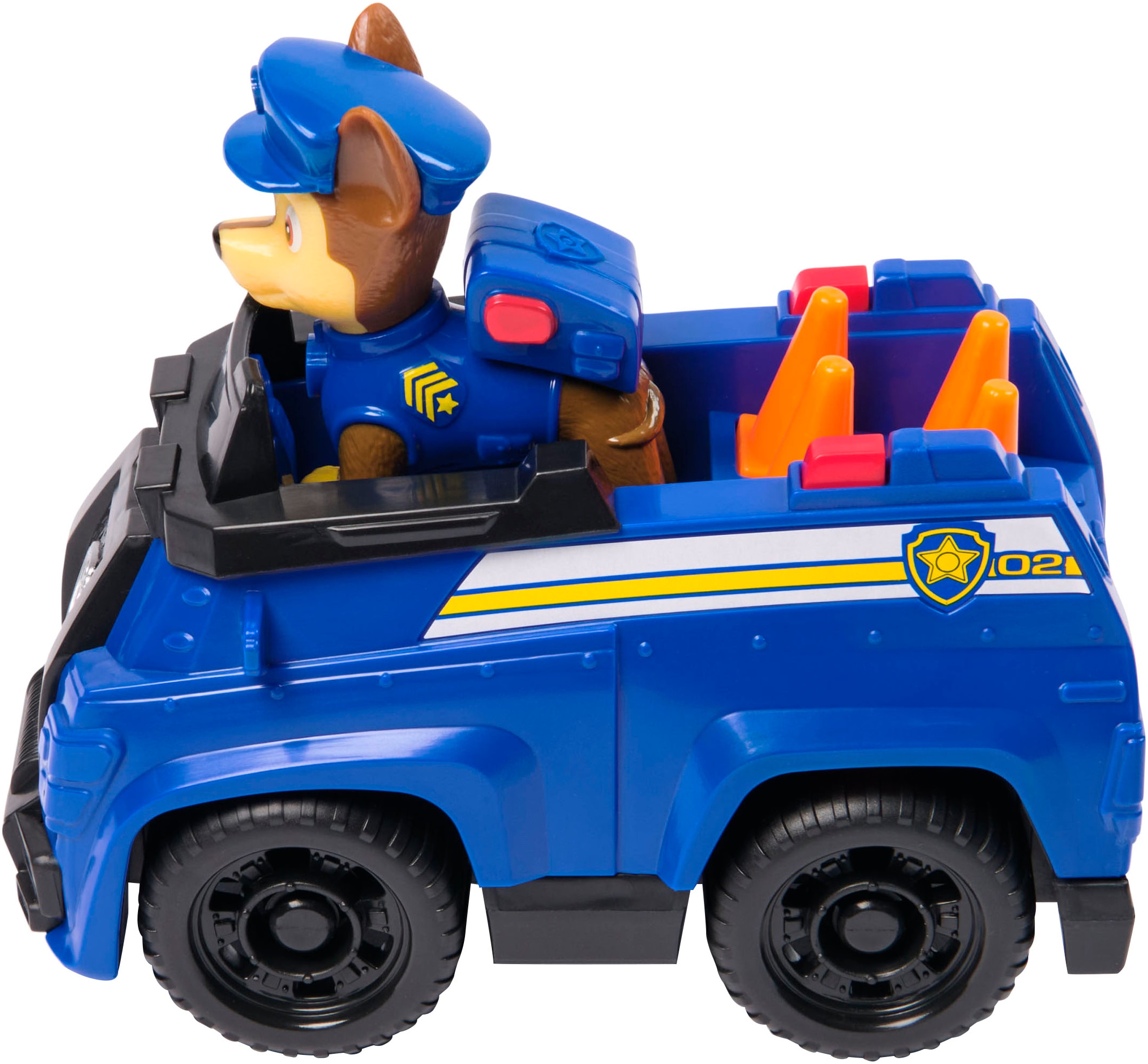 Spin Master Spielzeug-Auto »PAW Patrol, Sust. Basic Vehicle Chase«, zum Teil aus recycelten Material