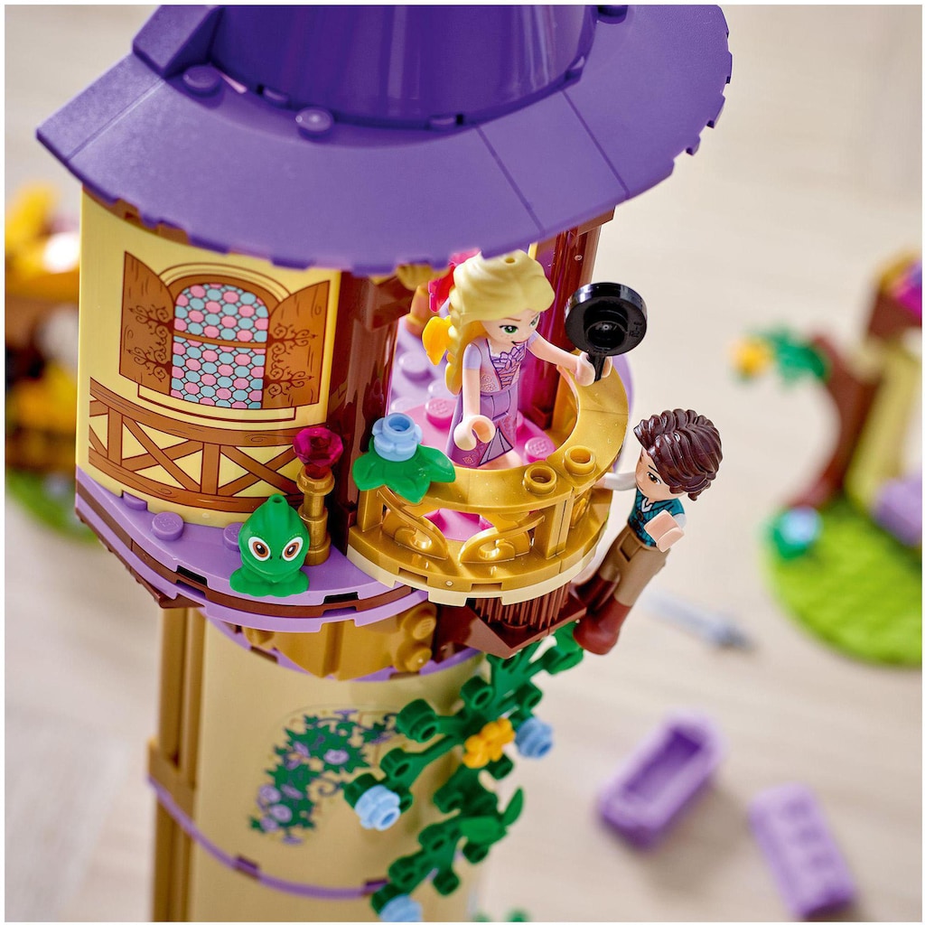 LEGO® Konstruktionsspielsteine »Rapunzels Turm (43187), LEGO® Disney Princess«, (369 St.)