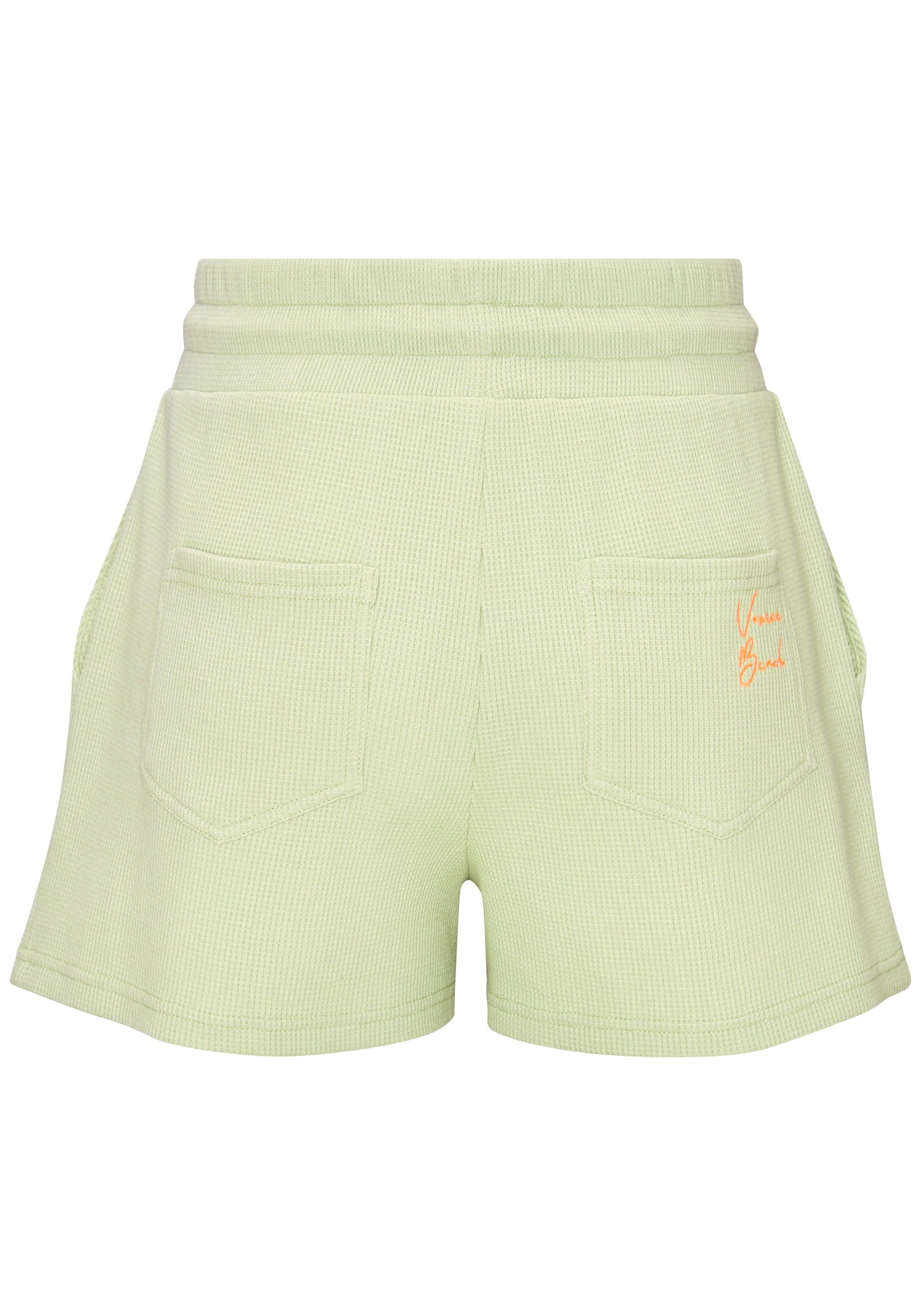 Venice Beach Strandshorts  mit Eingrifftaschen und Gesäßtaschen, gerader Schnitt, kurz