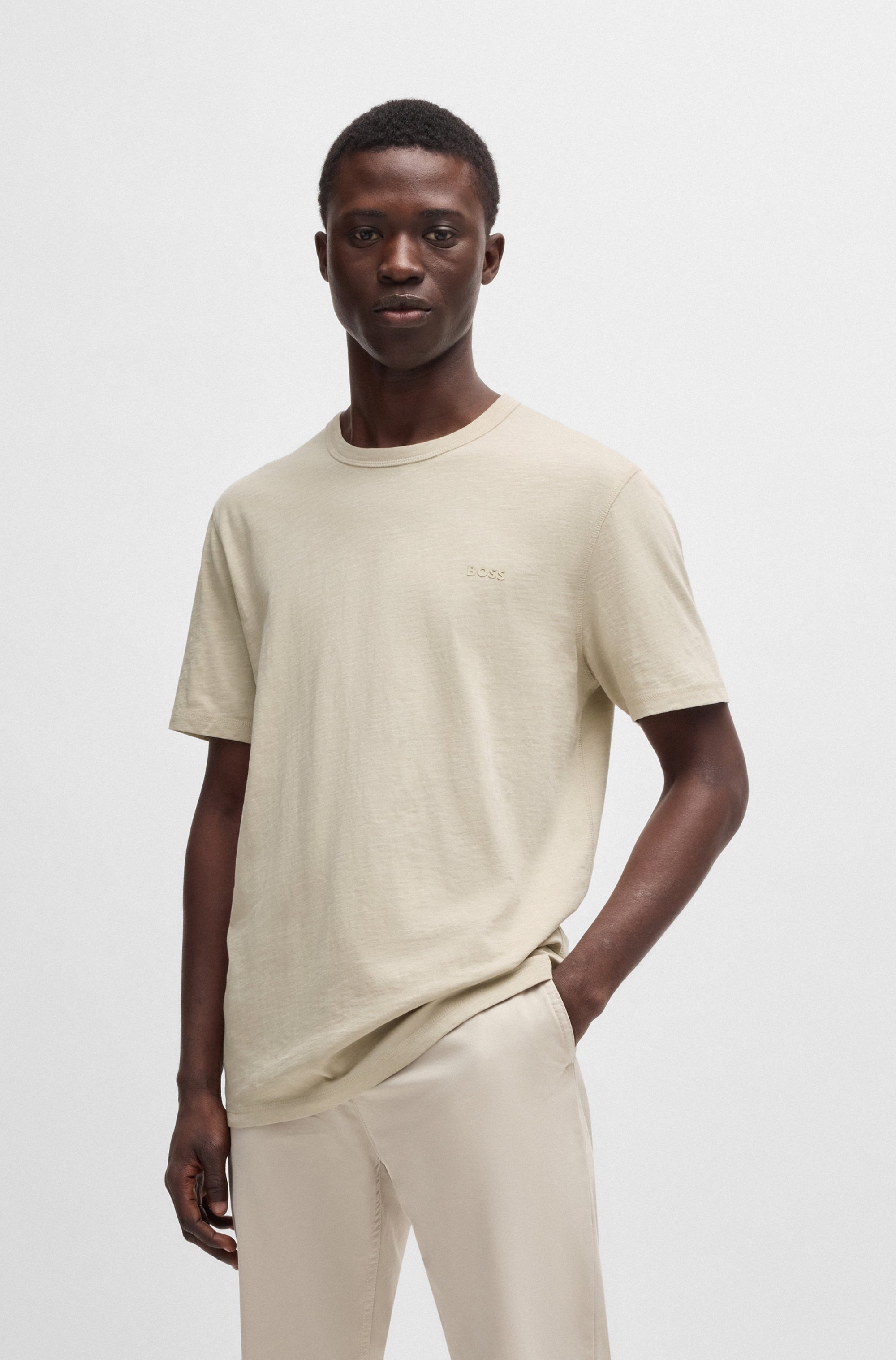 BOSS ORANGE T-Shirt »Tegood«, mit Rundhalsausschnitt