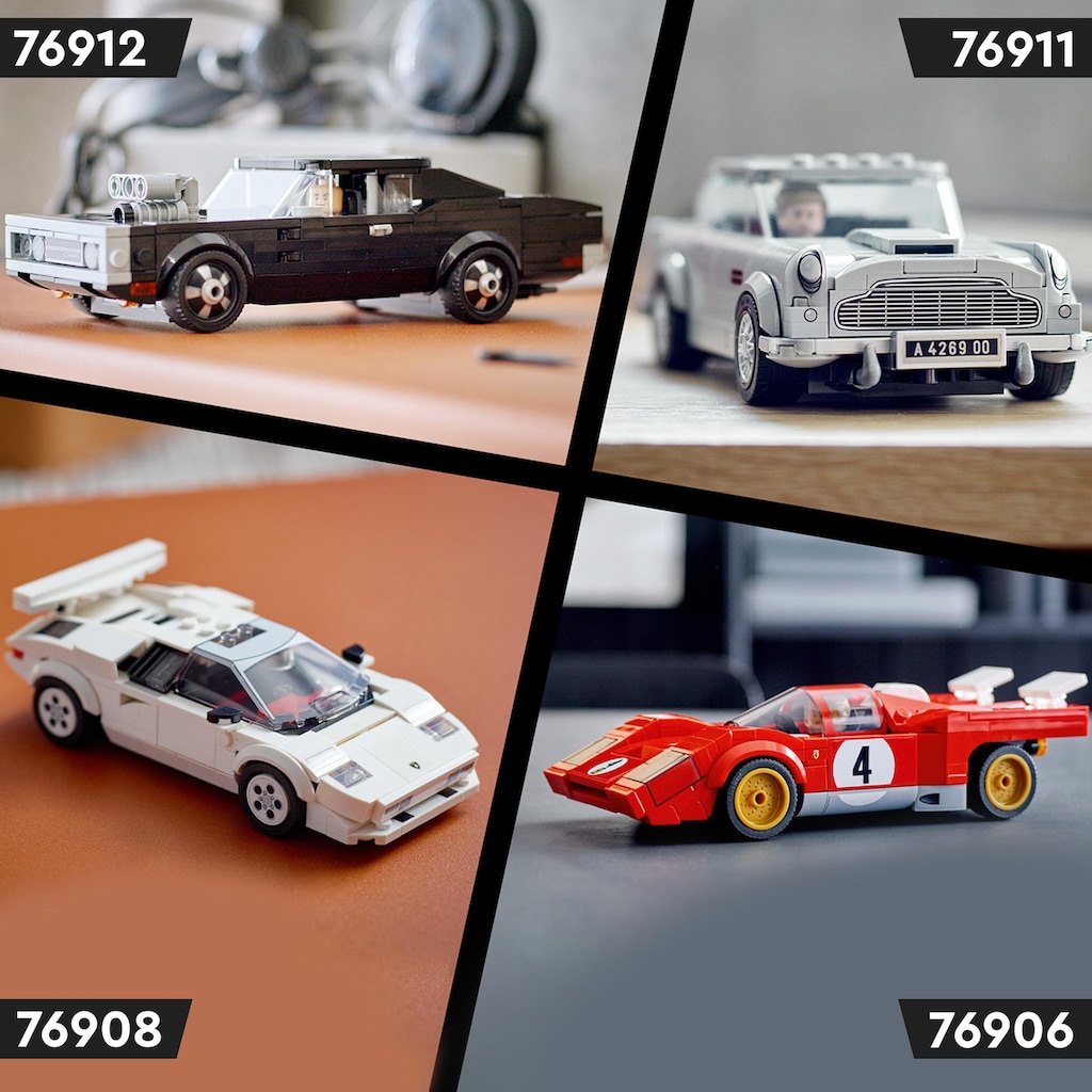 LEGO® Konstruktionsspielsteine »007 Aston Martin DB5 (76911), LEGO® Speed Champions«, (298 St.)