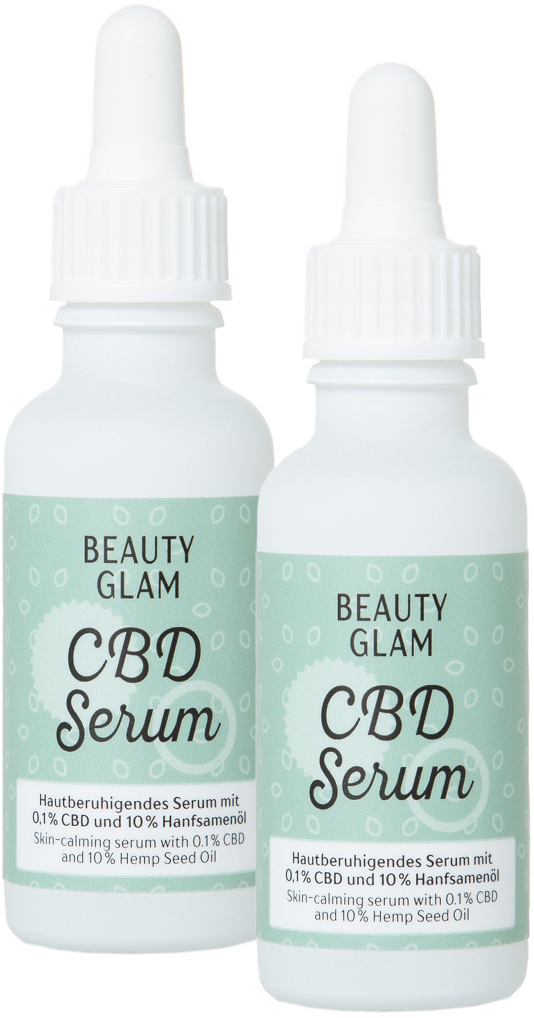 BEAUTY GLAM Gesichtsserum »CBD Serum«, (Set, 2 tlg.)