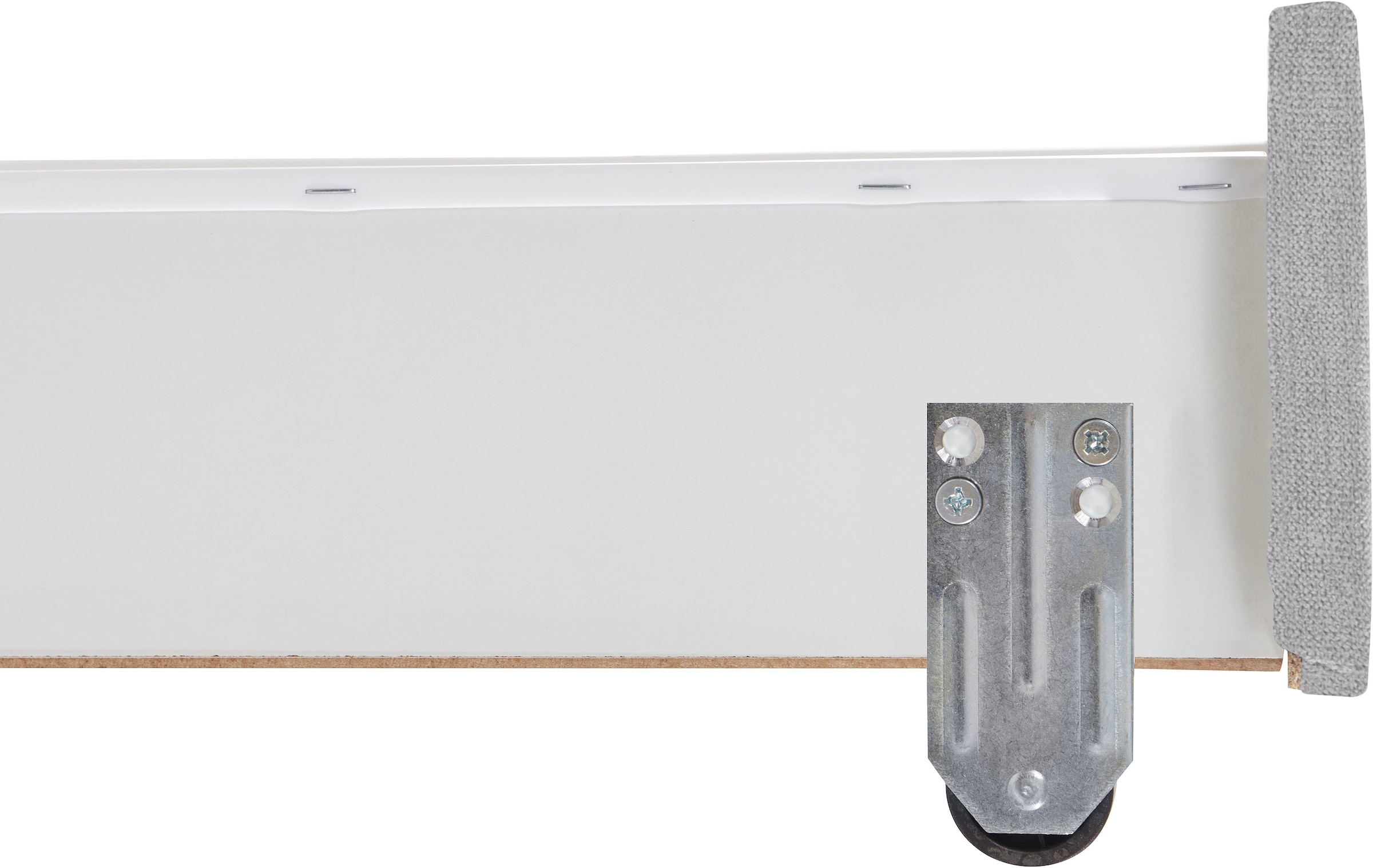 Home affaire Boxbett »Luan« Schubkästen, LED-Beleuchtung und Topper, in Breite 120 cm und 180 cm