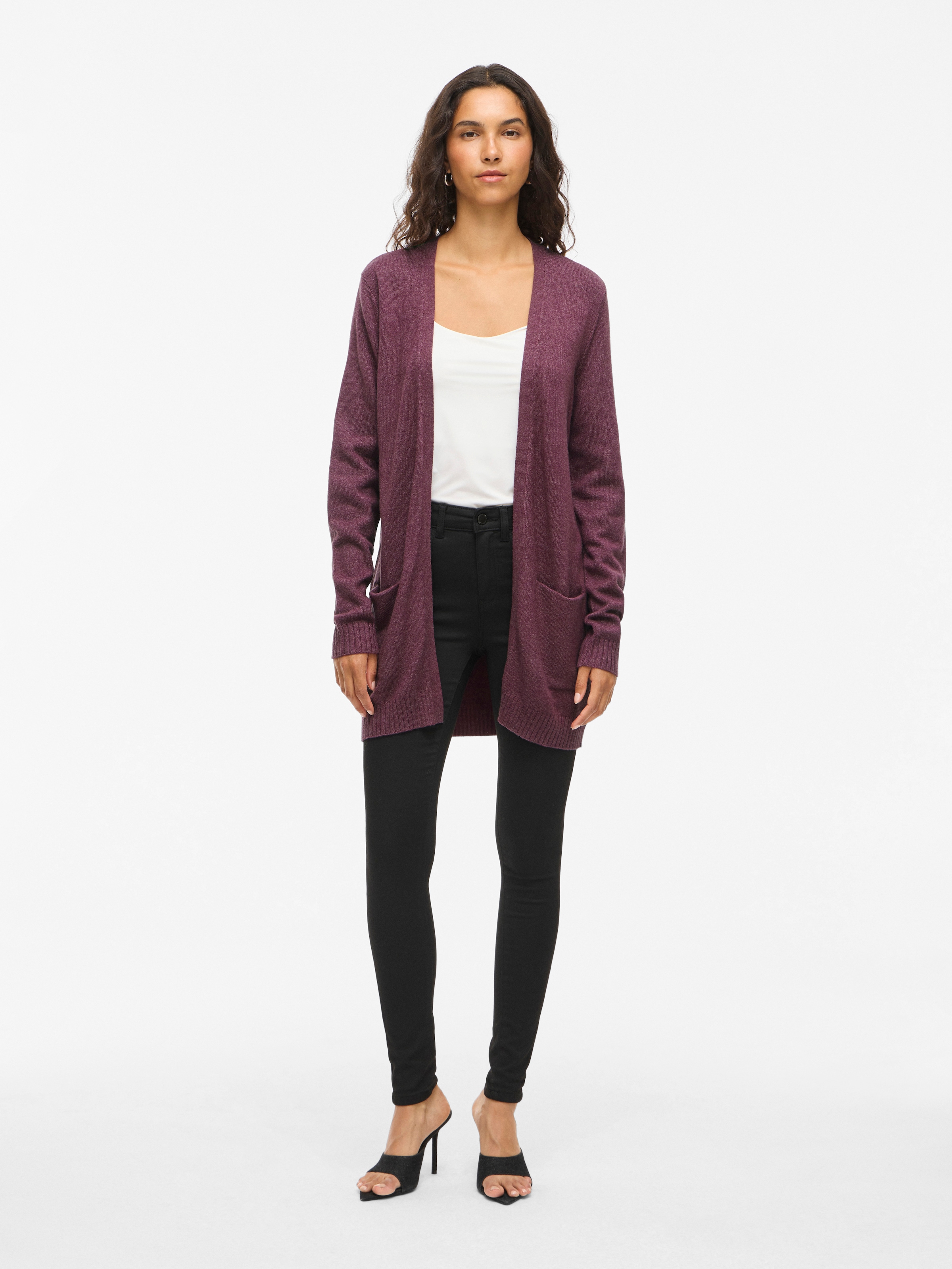 Vila Strickjacke »VIRIL OPEN L/S KNIT CARDIGAN - NOOS«