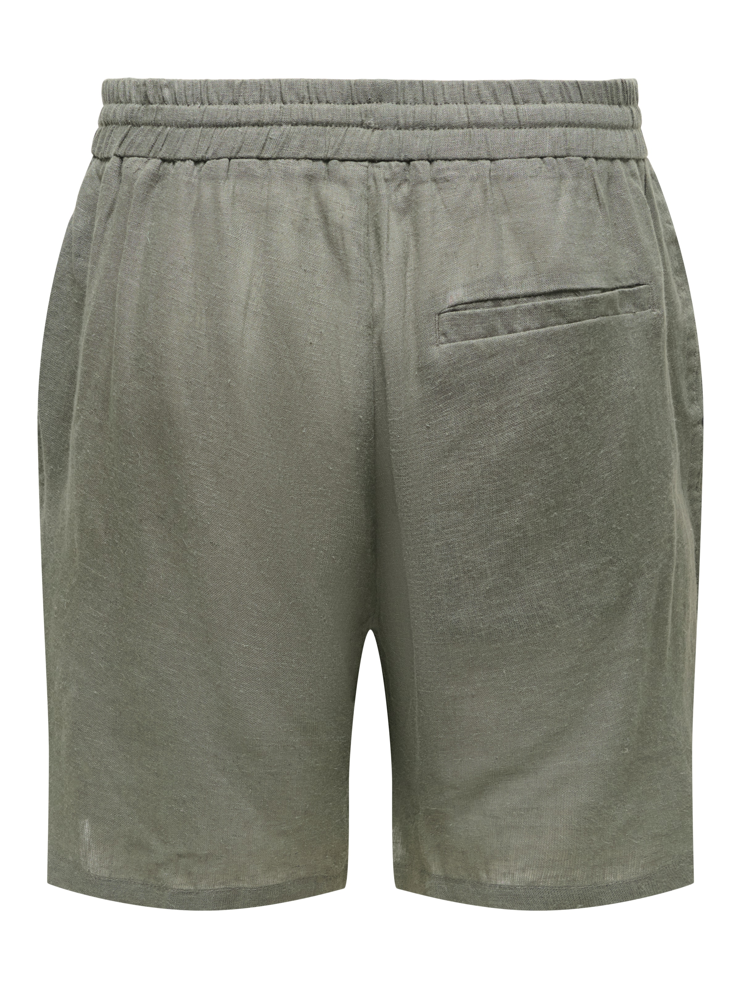 ONLY & SONS Shorts »ONSLAURENCE LINEN BLEND SHORTS NOOS«  Viskosemischung, regular fit