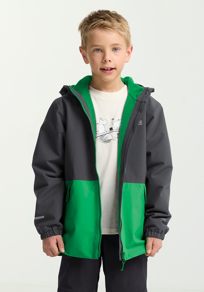 Jack Wolfskin Winterjacke »SNOW DAYS JKT KIDS« mit Kapuze