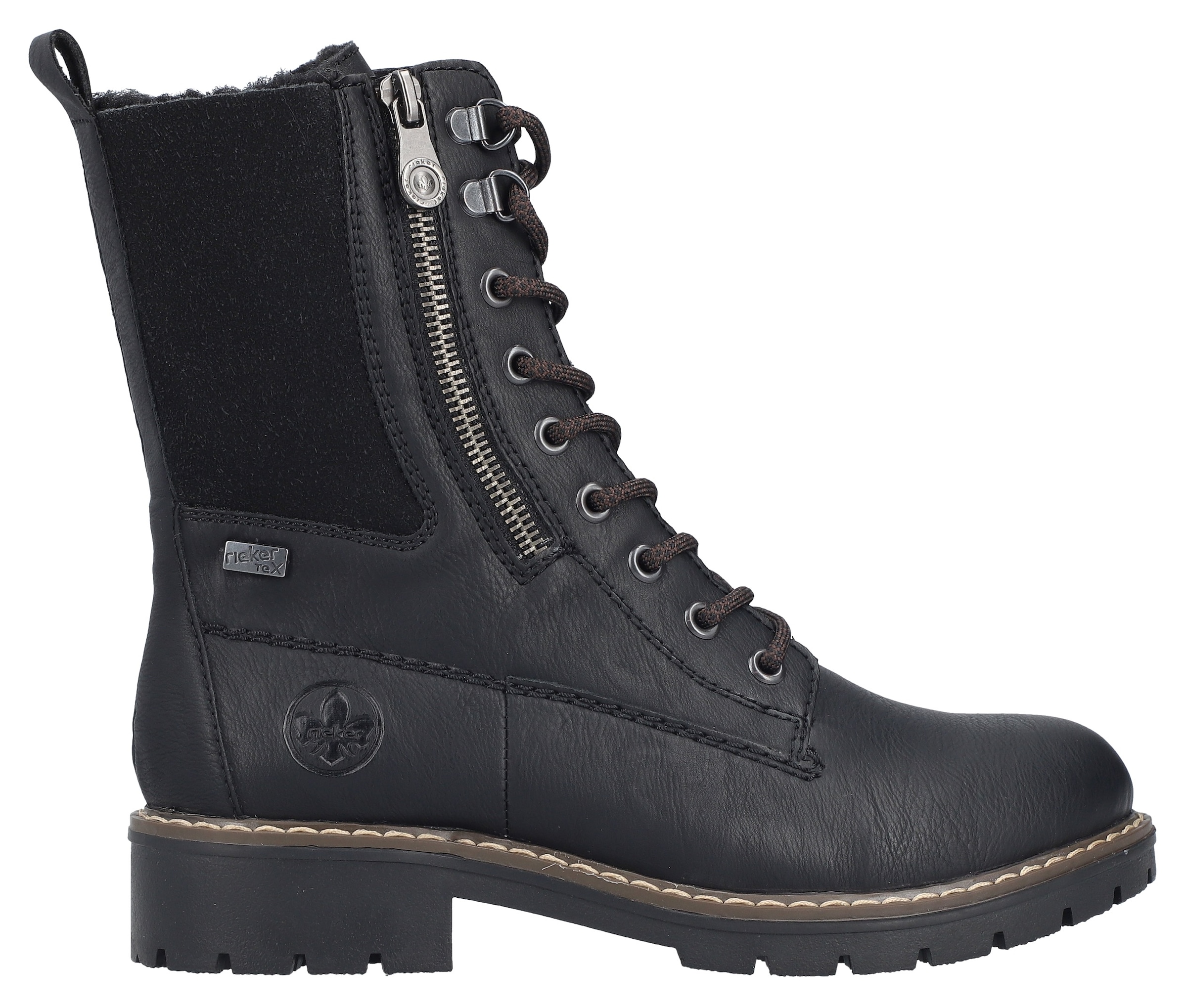 Rieker Winterstiefelette  Winterboots, Schnürboots mit wasserabweisender riekerTEX-Membran