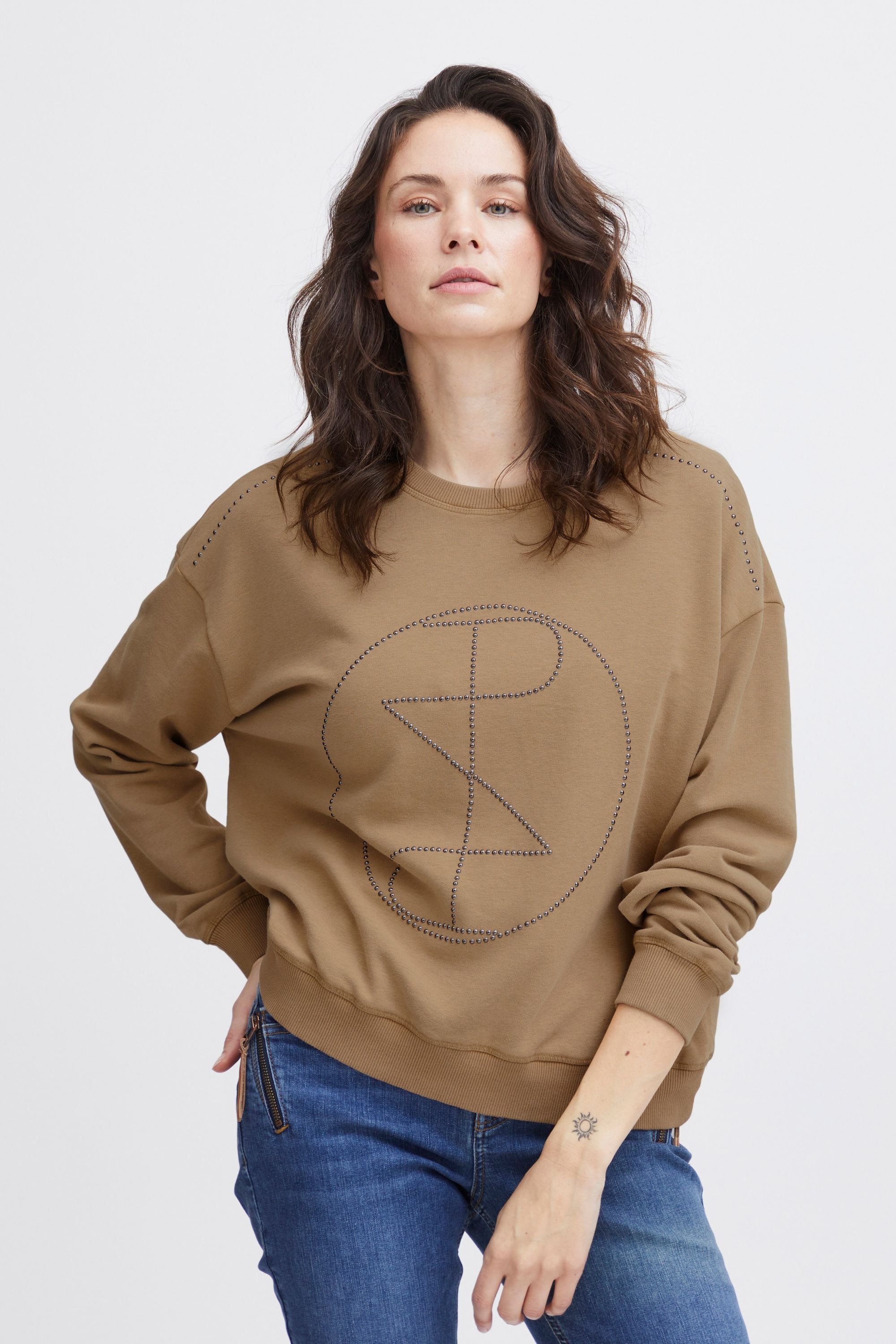 Pulz Jeans Sweatshirt »Rundhalspullover PZMallie«