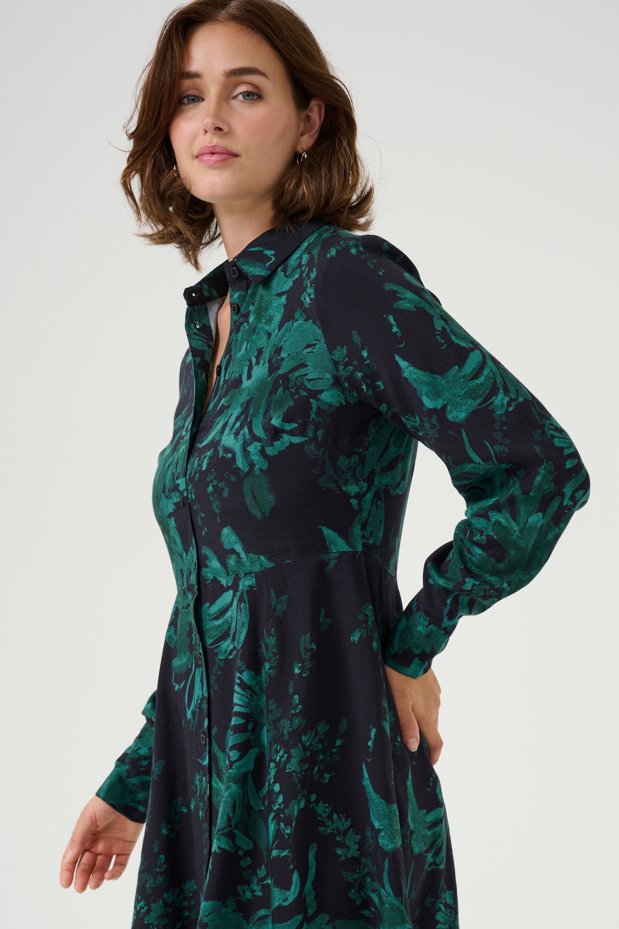 KAFFE Midikleid »Kleid KAisa«