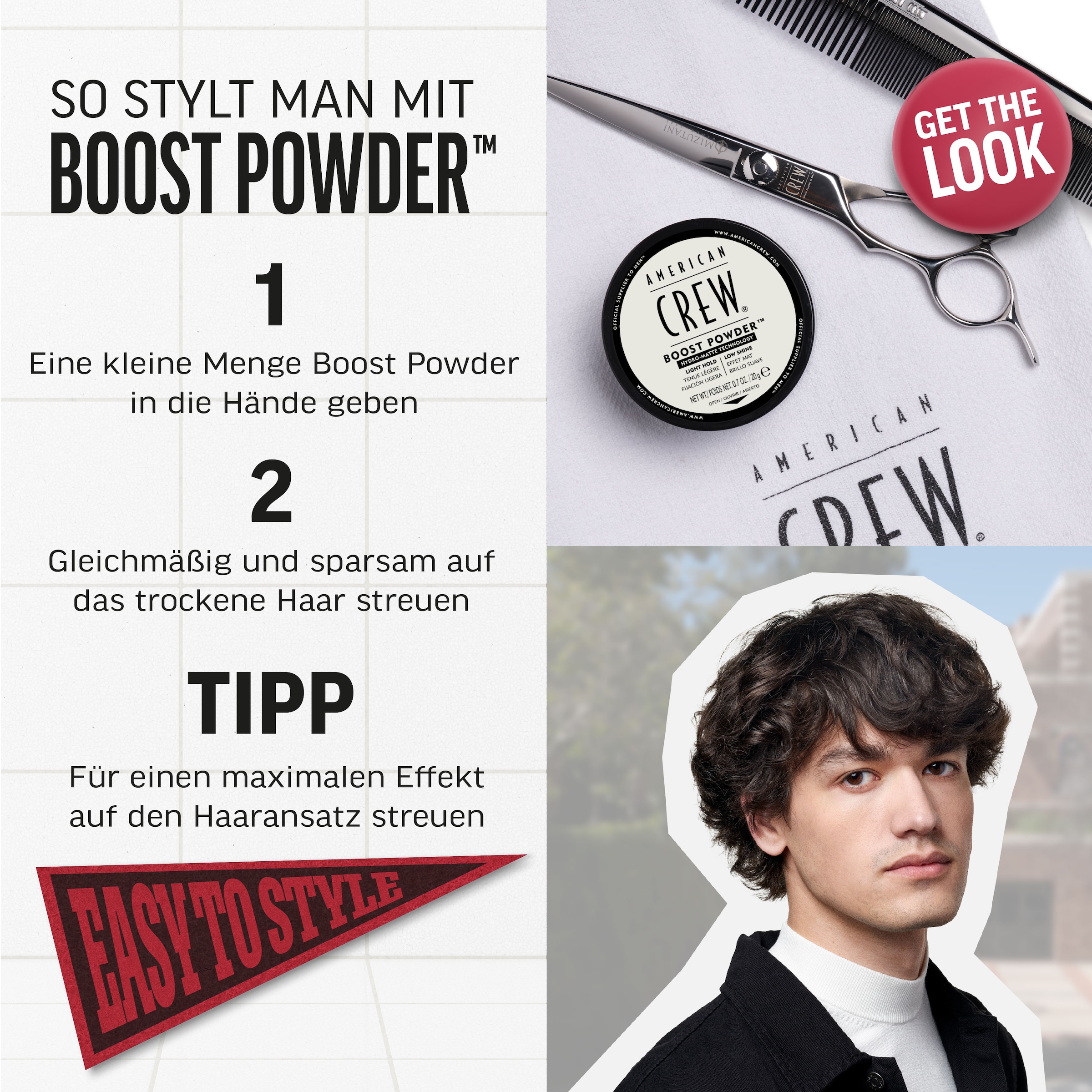 American Crew Haarpuder »Classic Boost Powder«