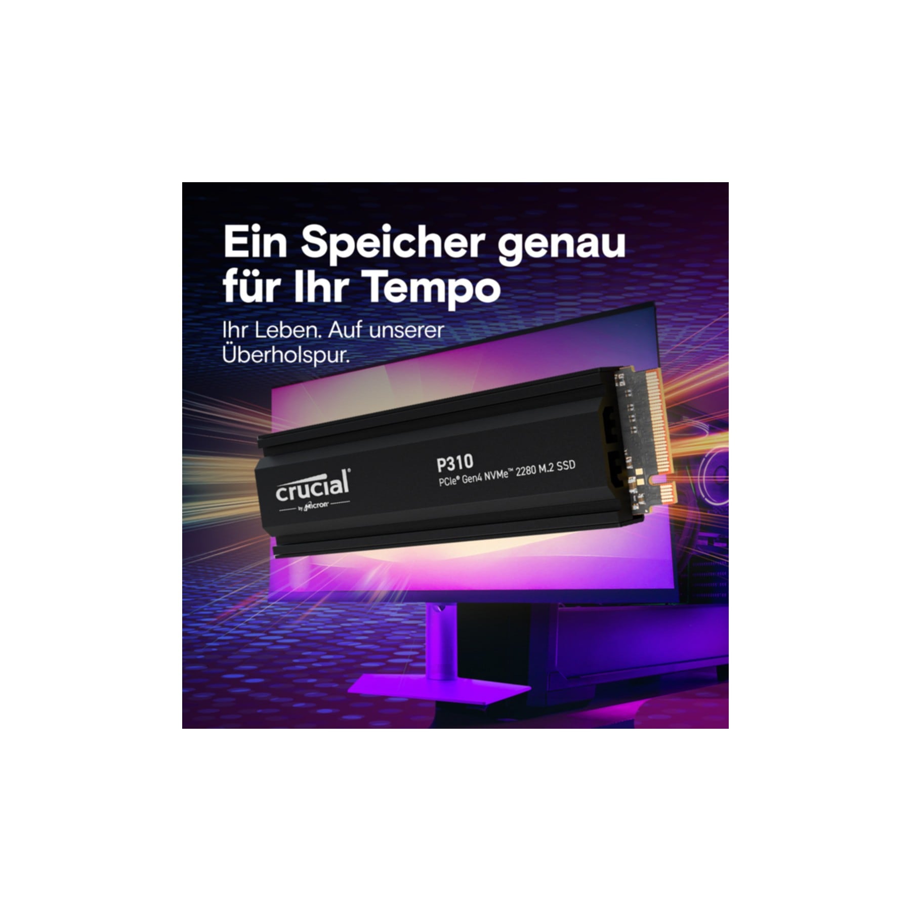 Crucial interne SSD »P310«