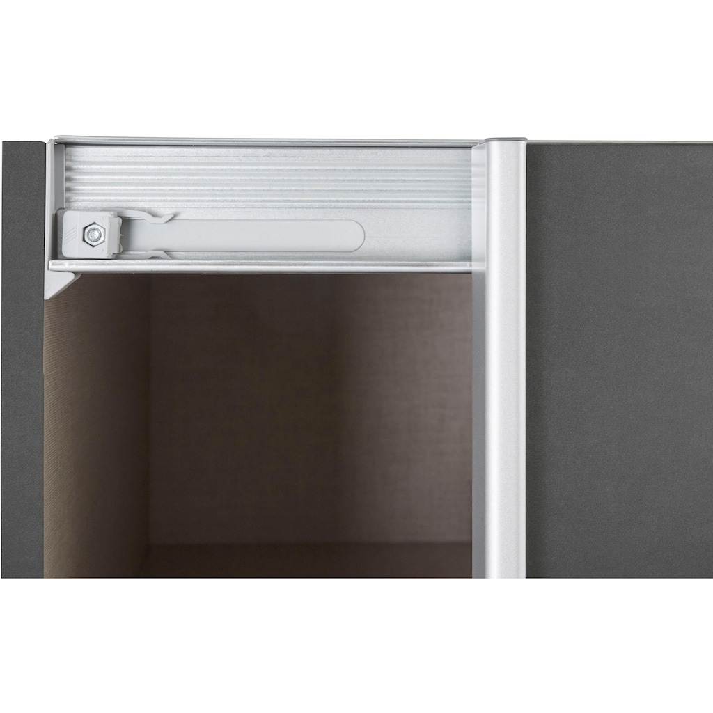 rauch ORANGE Schwebetürenschrank »Cortona«, inkl. Inneneinteilung, 2 Stoffboxen und zusätzlichen Einlegeböden