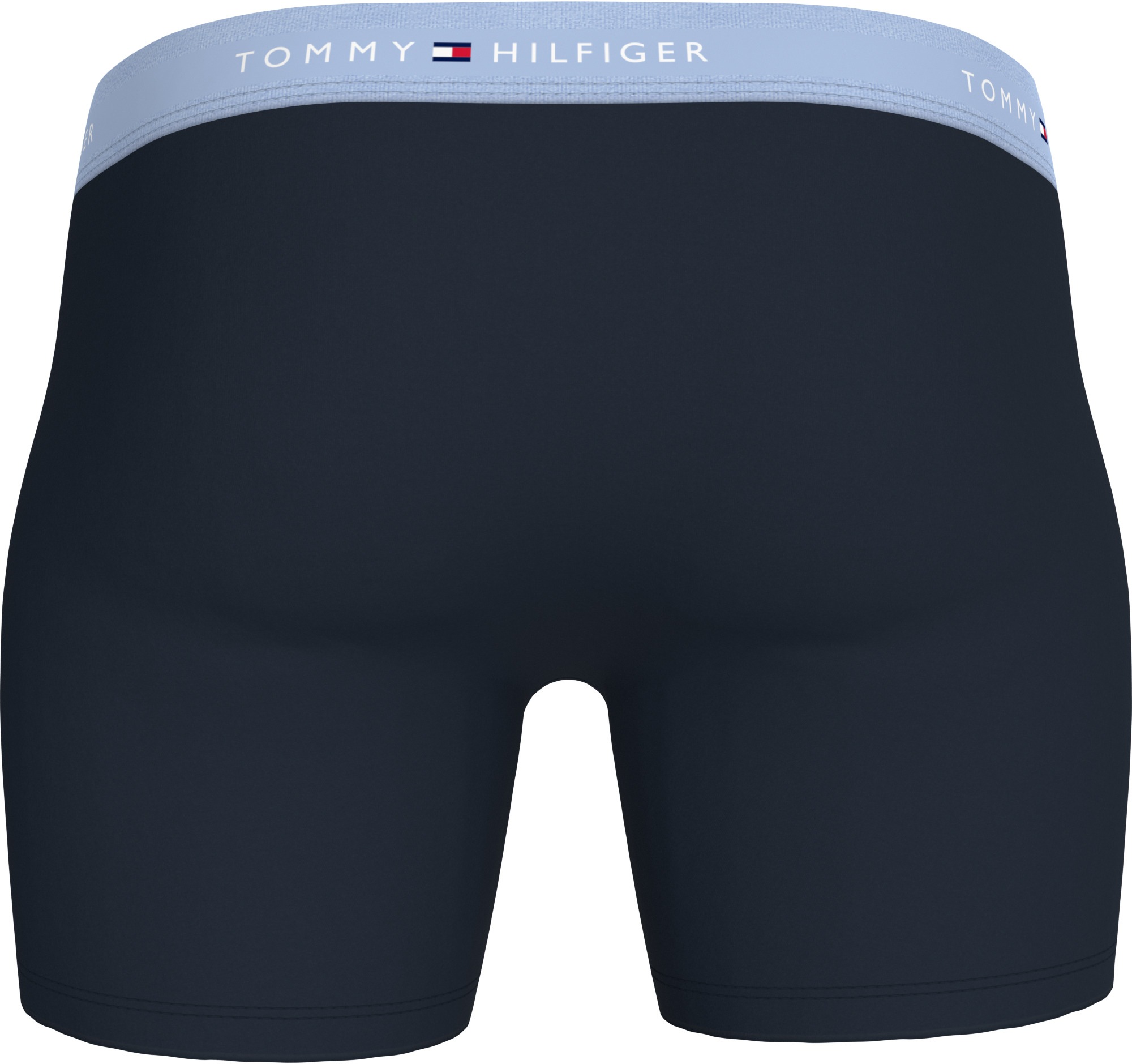 Tommy Hilfiger Underwear Boxershorts »3P BOXER BRIEF WB«, (Packung, 3 St., 3er-Pack), mit kontrastfarbenem Logobund