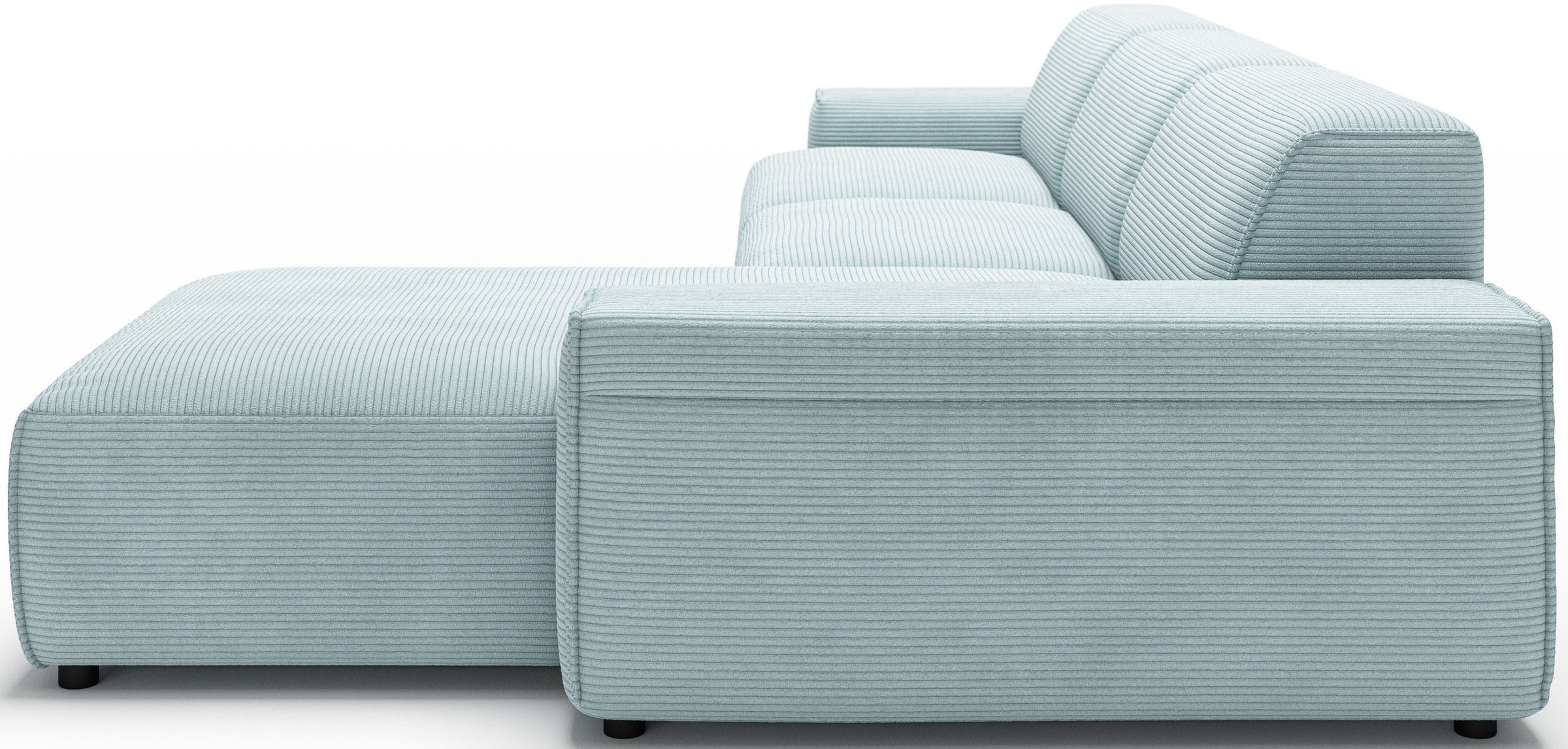 andas Ecksofa »Glimminge auch in Breitcord, Feincord, Bouclé + Easy care-Bezug«, L-Form, Breite 294, Zierkissen