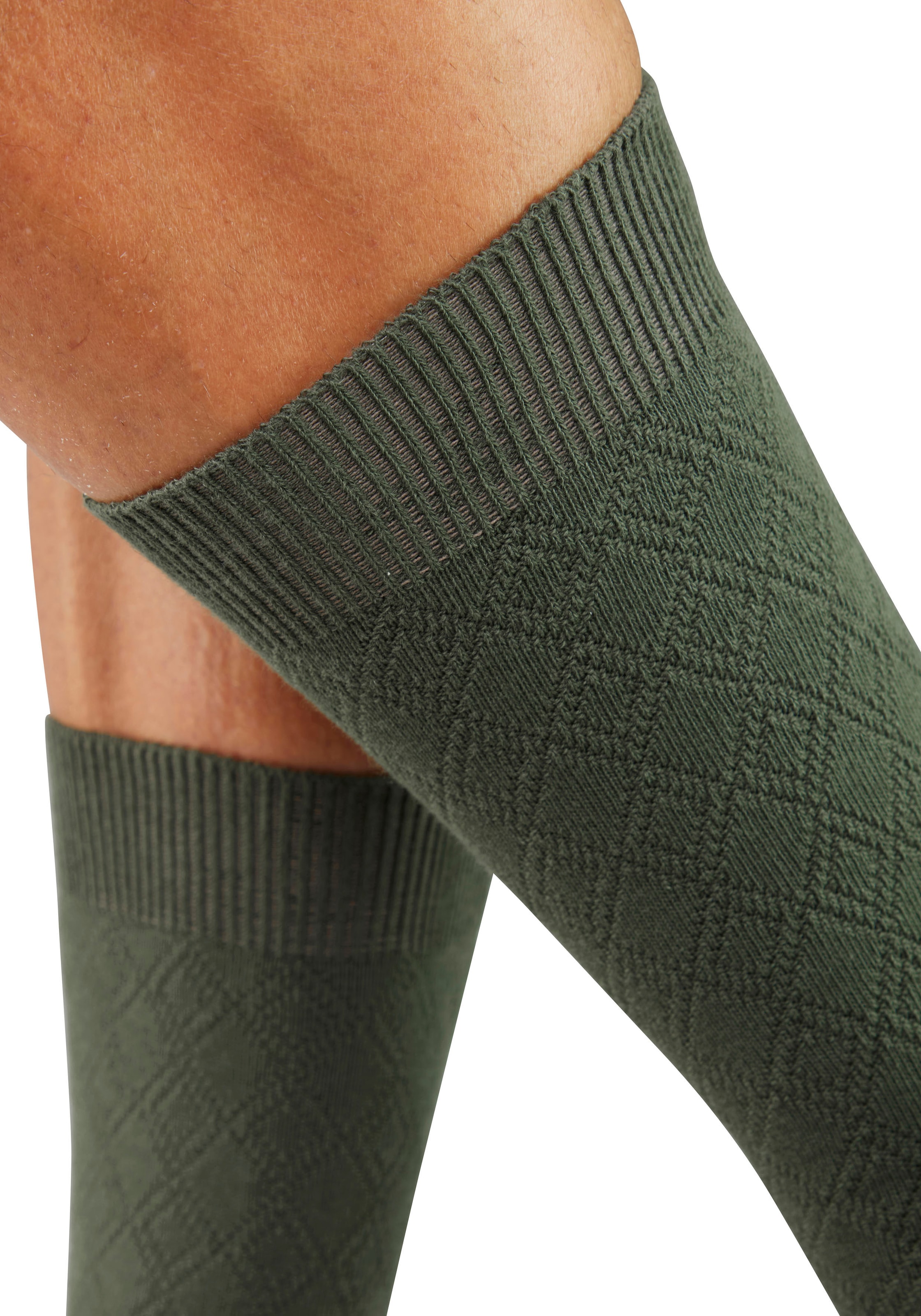 H.I.S Businesssocken Packung, 5 Paar tlg. mit dezent eingestrickten Designs