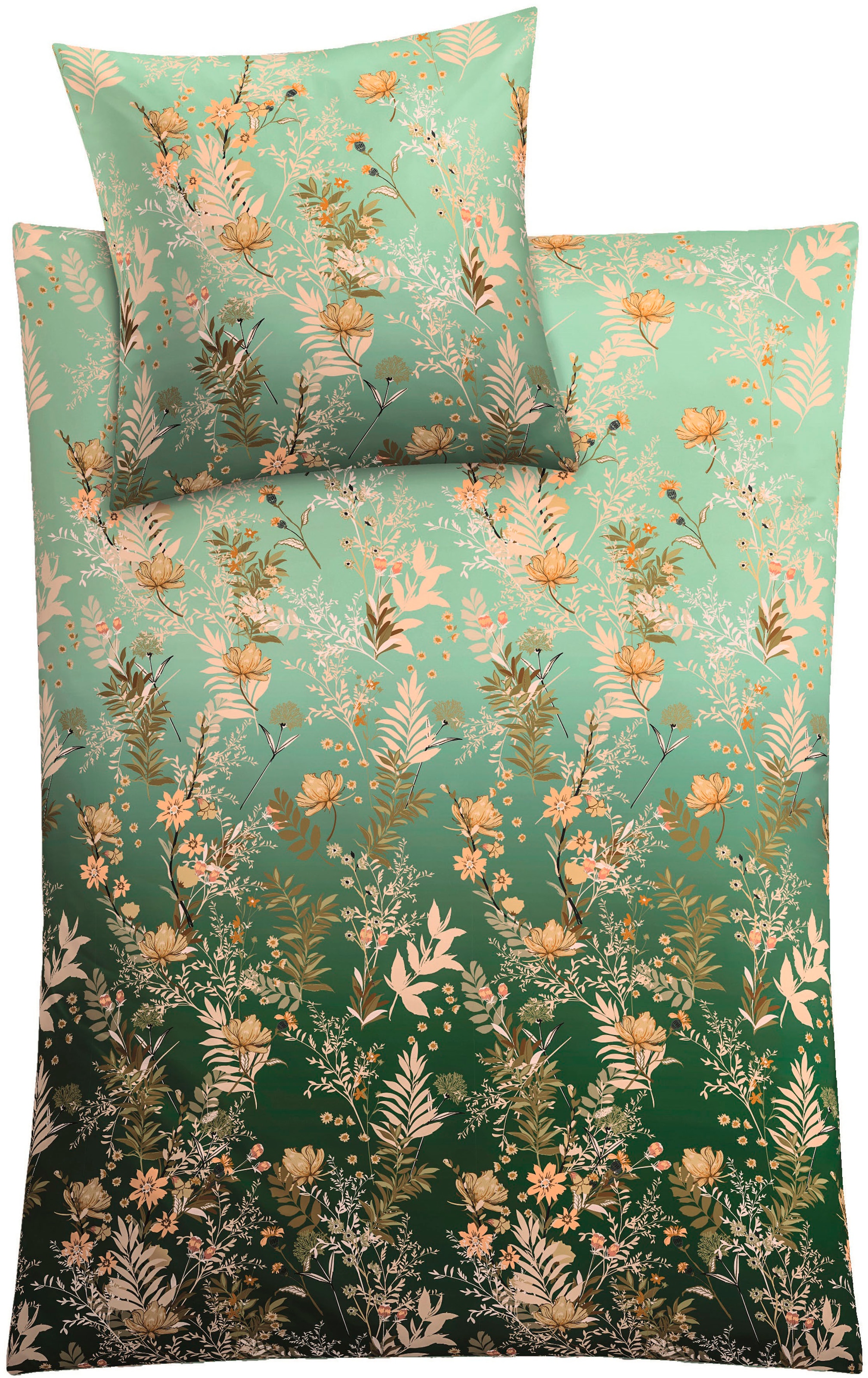 Kleine Wolke Bettwäsche »Zahra«, (2 tlg.), mit floralem Print