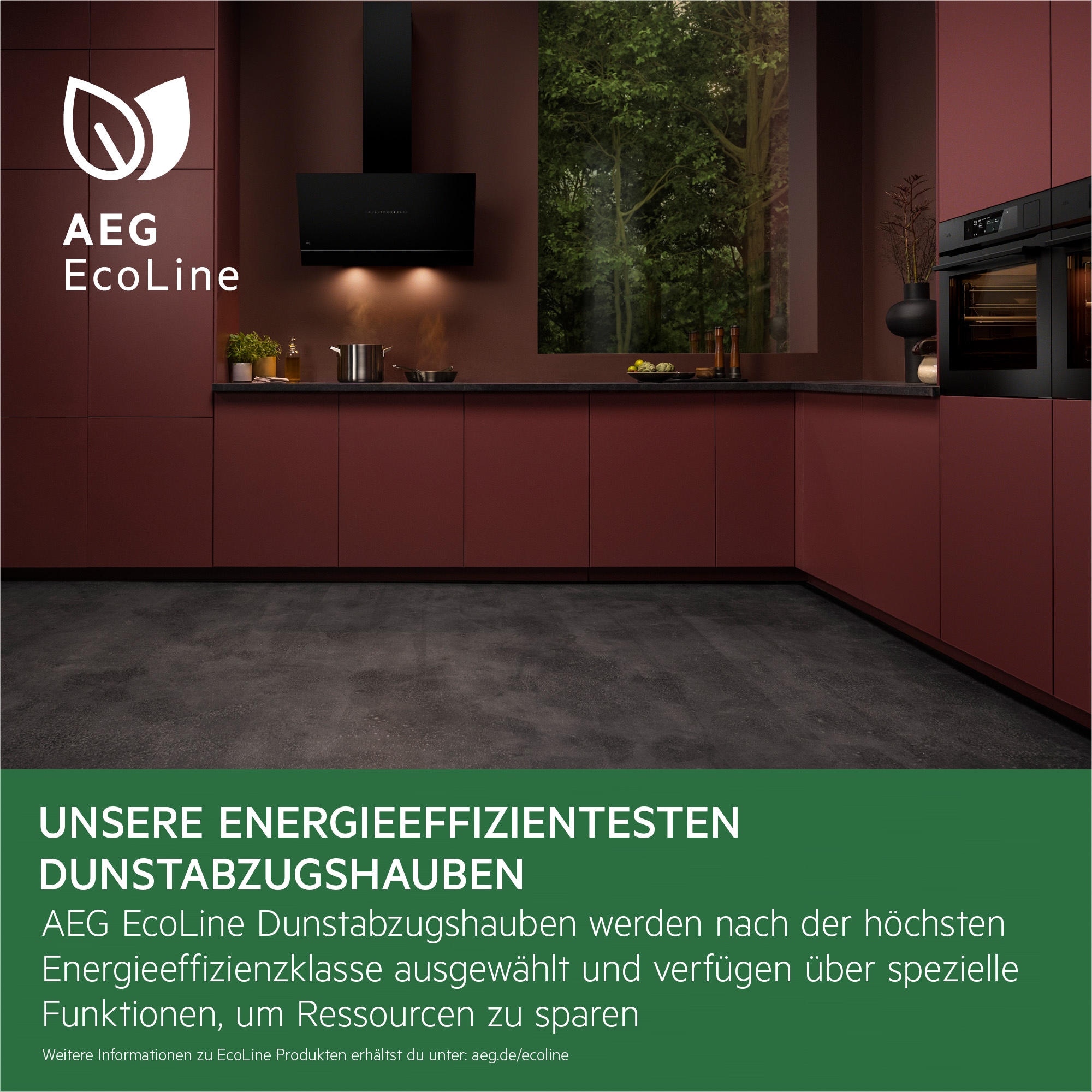 AEG Wandhaube »GB67D91HL«, Serie 6000, mit Hob2Hood®