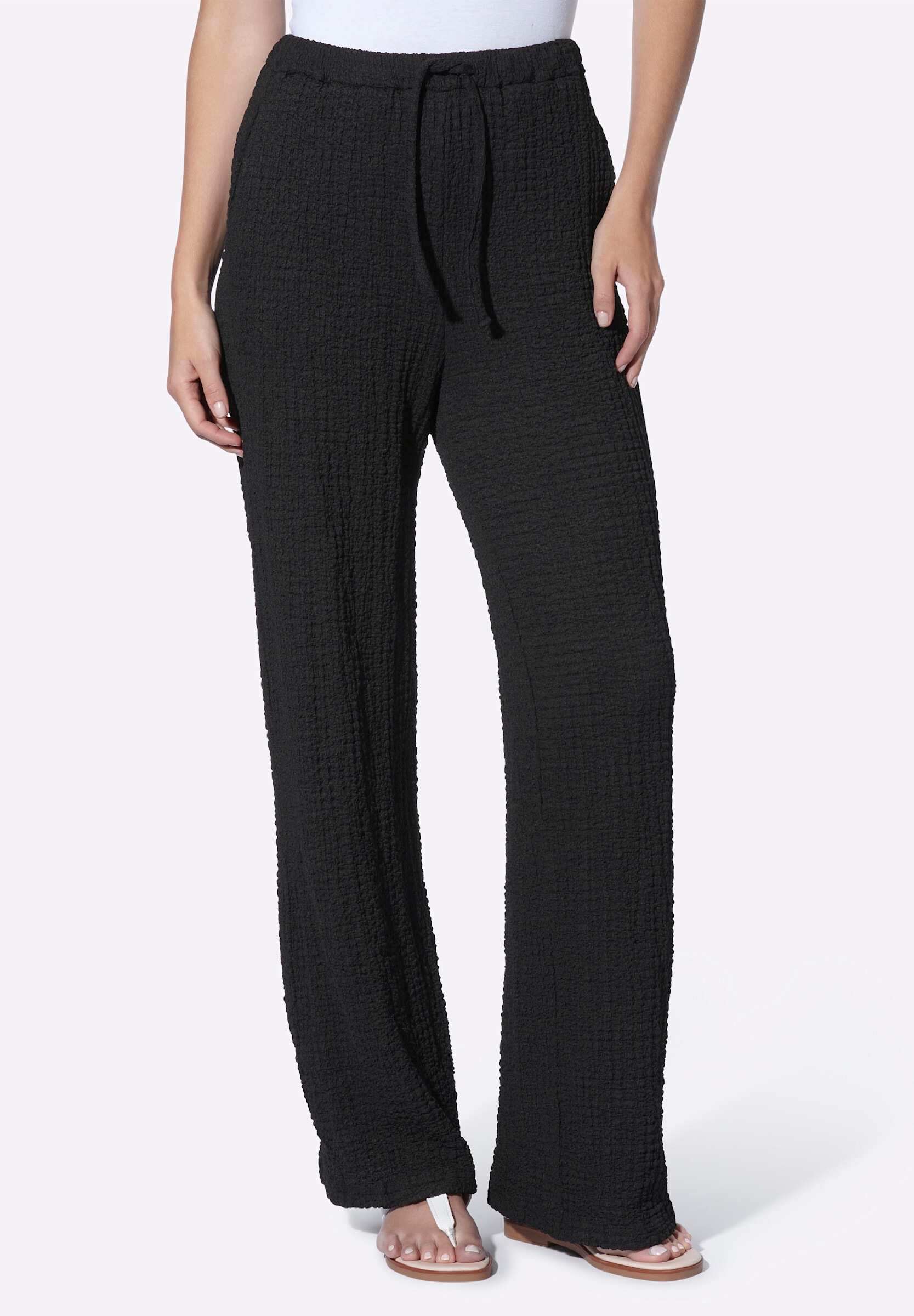heine Schlupfhose »Jersey-Hose Jerseyhose aus Strukturware«