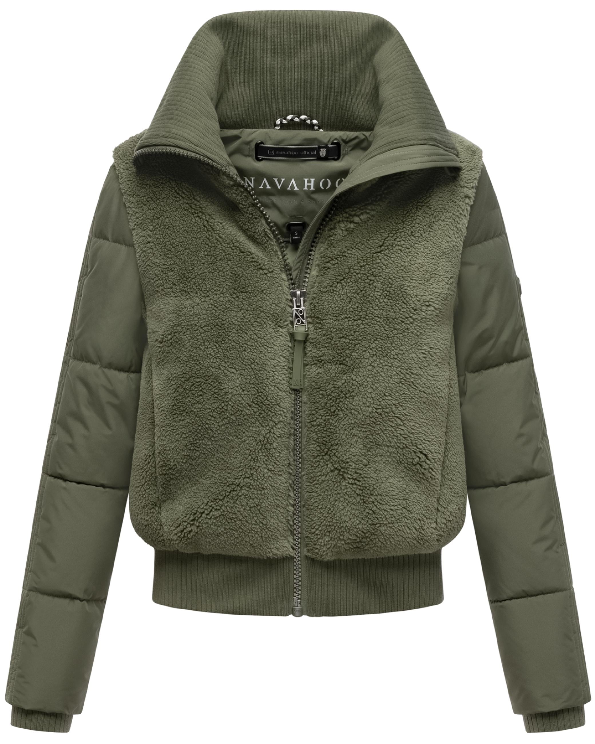 Navahoo Plüschjacke »Fleecejacke Teddyzone 14«