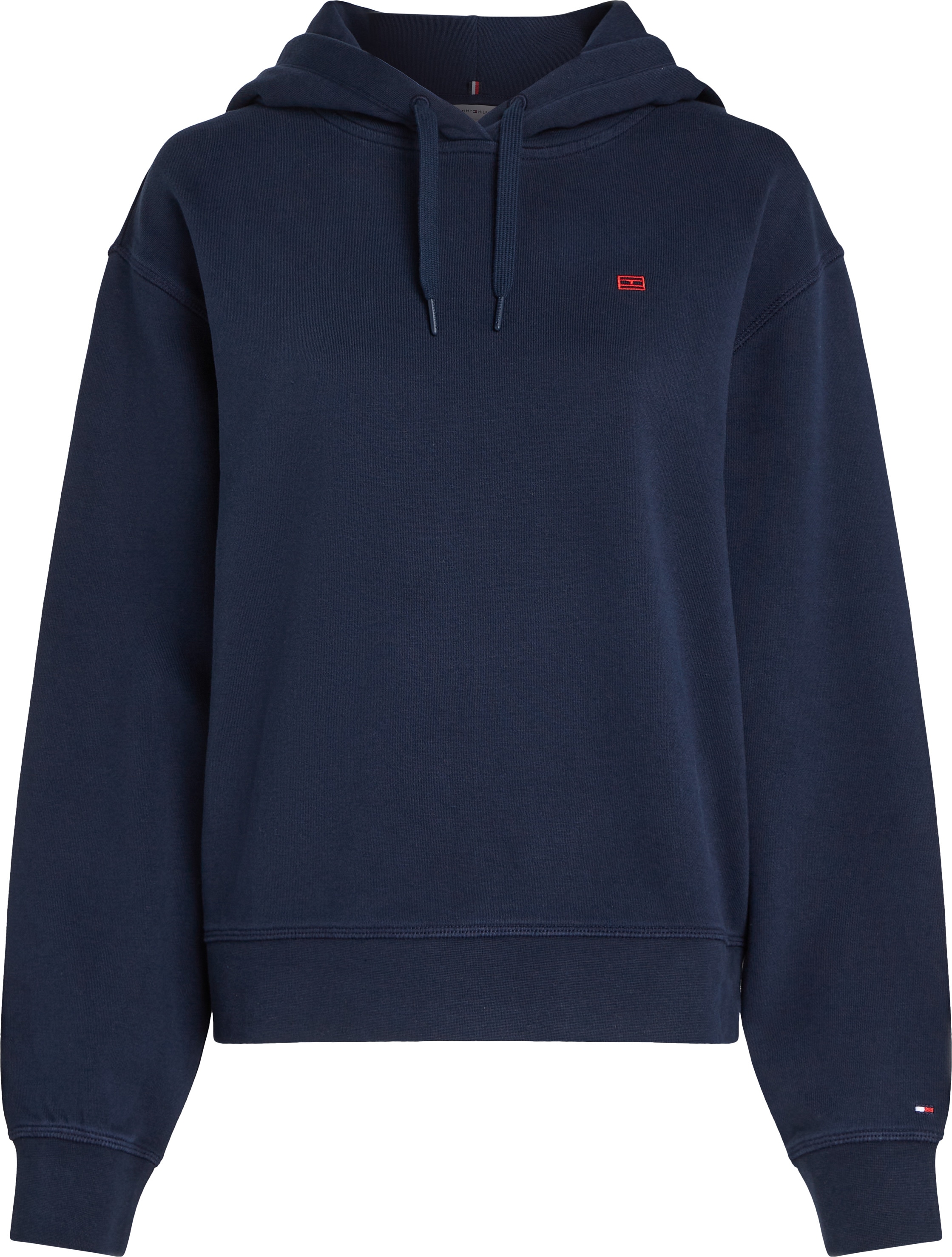 Tommy Hilfiger Hoodie »REG CONTRAST FLAG HOODIE«, mit Logo-Flag