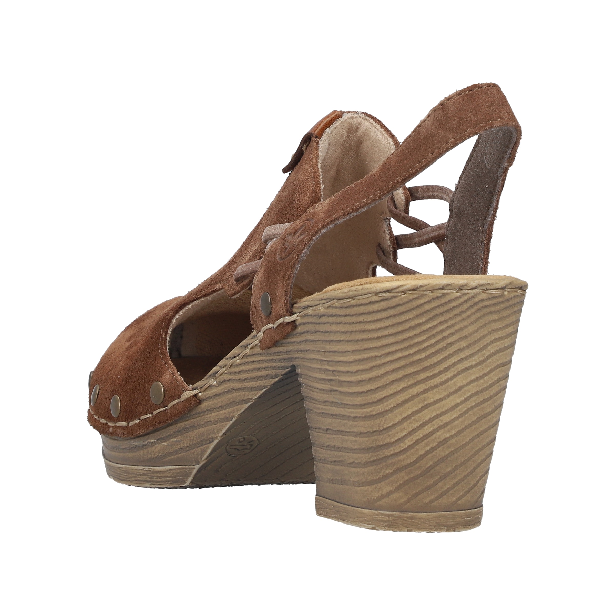 Rieker Clog  Sabot, Sandalette, Sommerschuh mit seitlichen Gummizügen