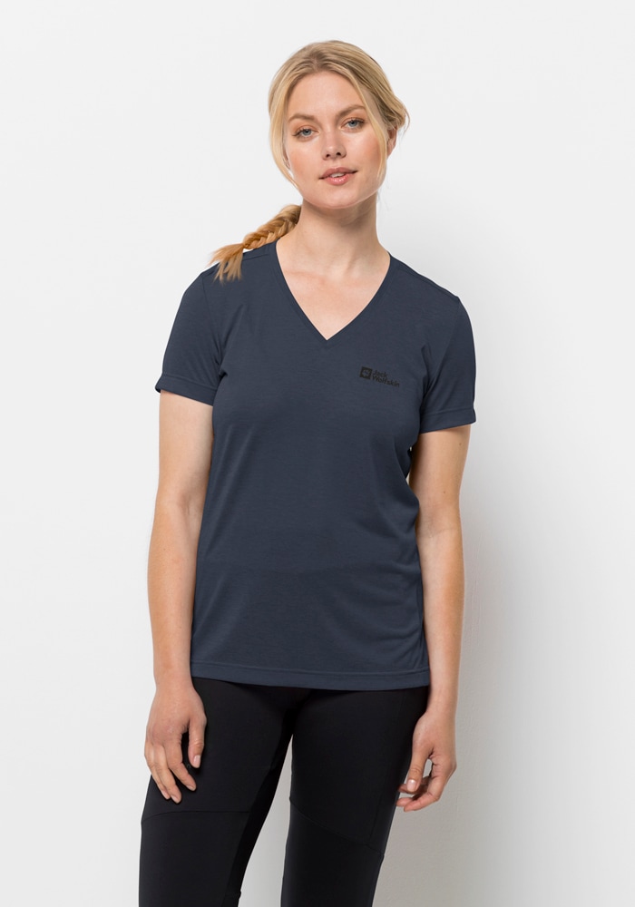 Jack Wolfskin V-Shirt »CROSSTRAIL T WOMEN«