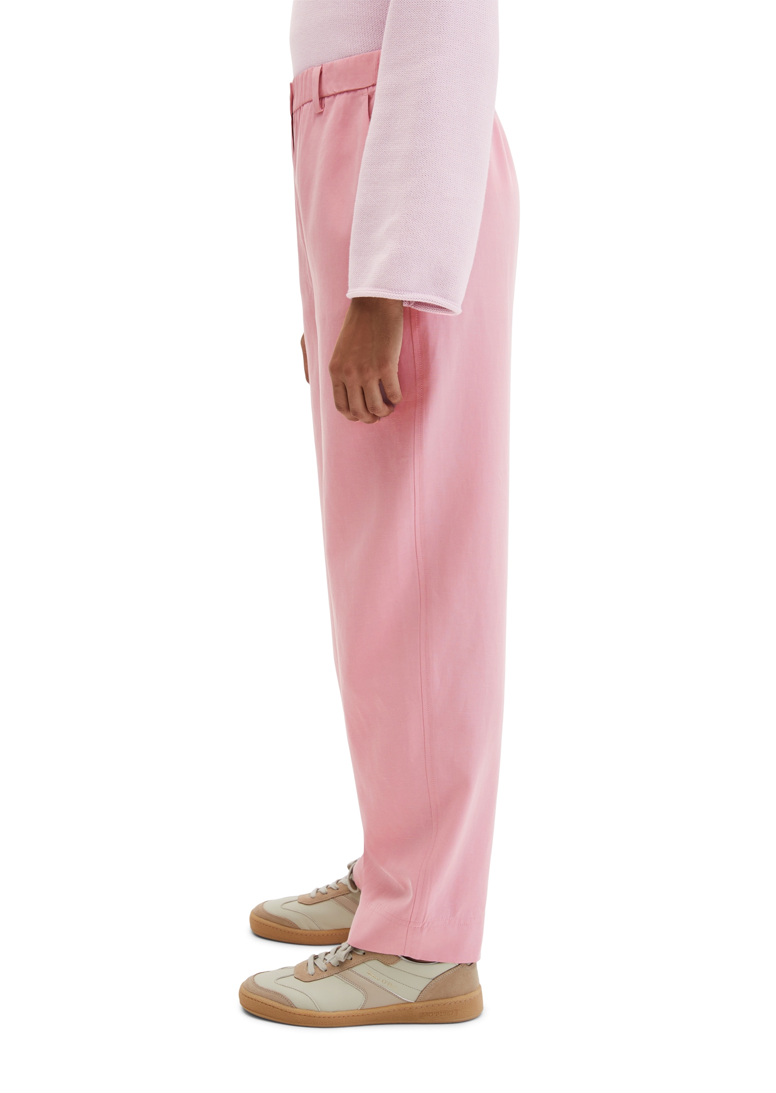 Marc O'Polo Dehnbund-Hose »MINU Barrel«  Model Minu barrel aus Lyocell-Leinen-Mix