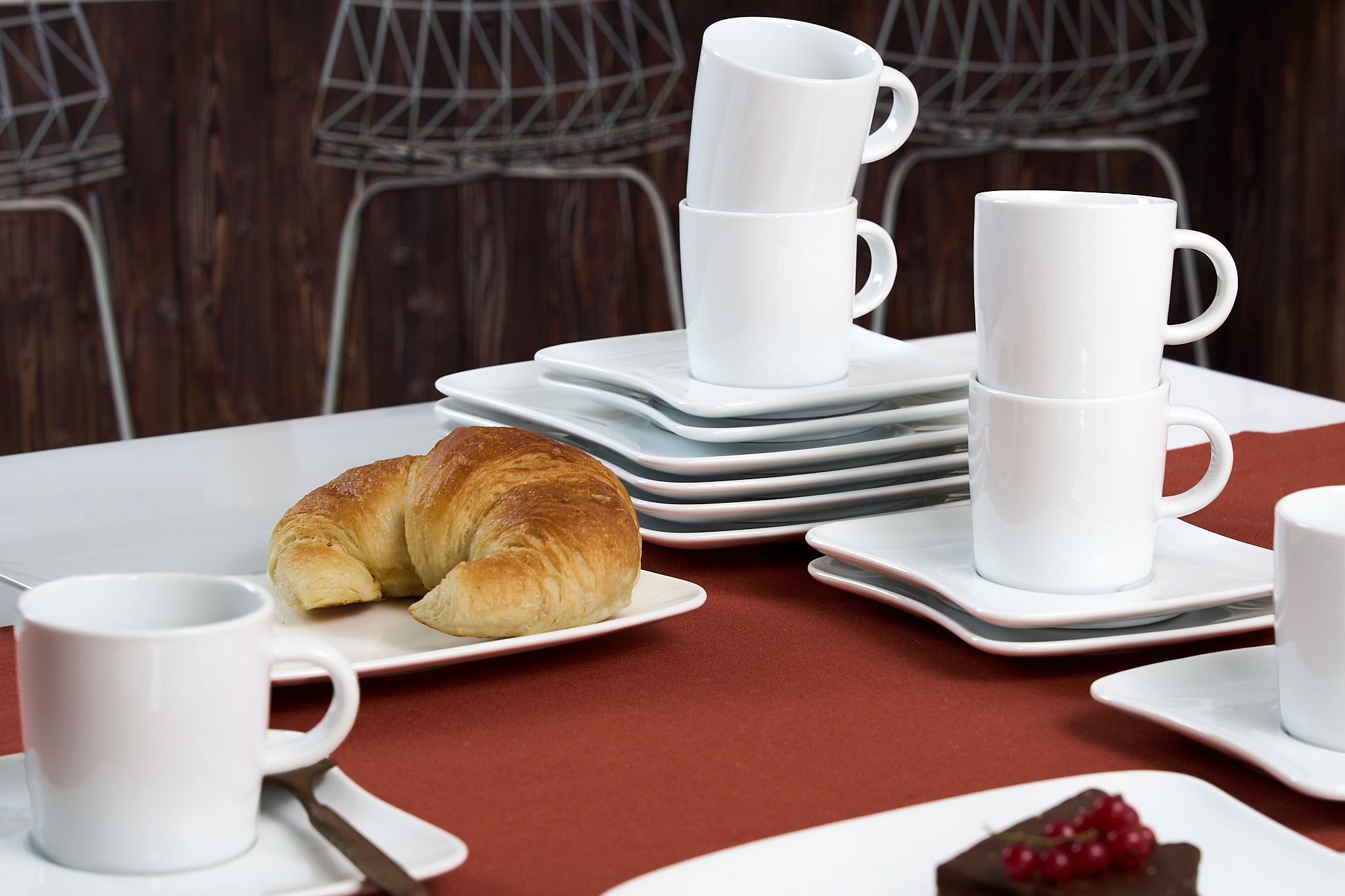 Retsch Arzberg Kaffeeservice »Geschirr-Set, Service SANDY« Porzellan Made in Germany, 18 Teile, für 6 Personen