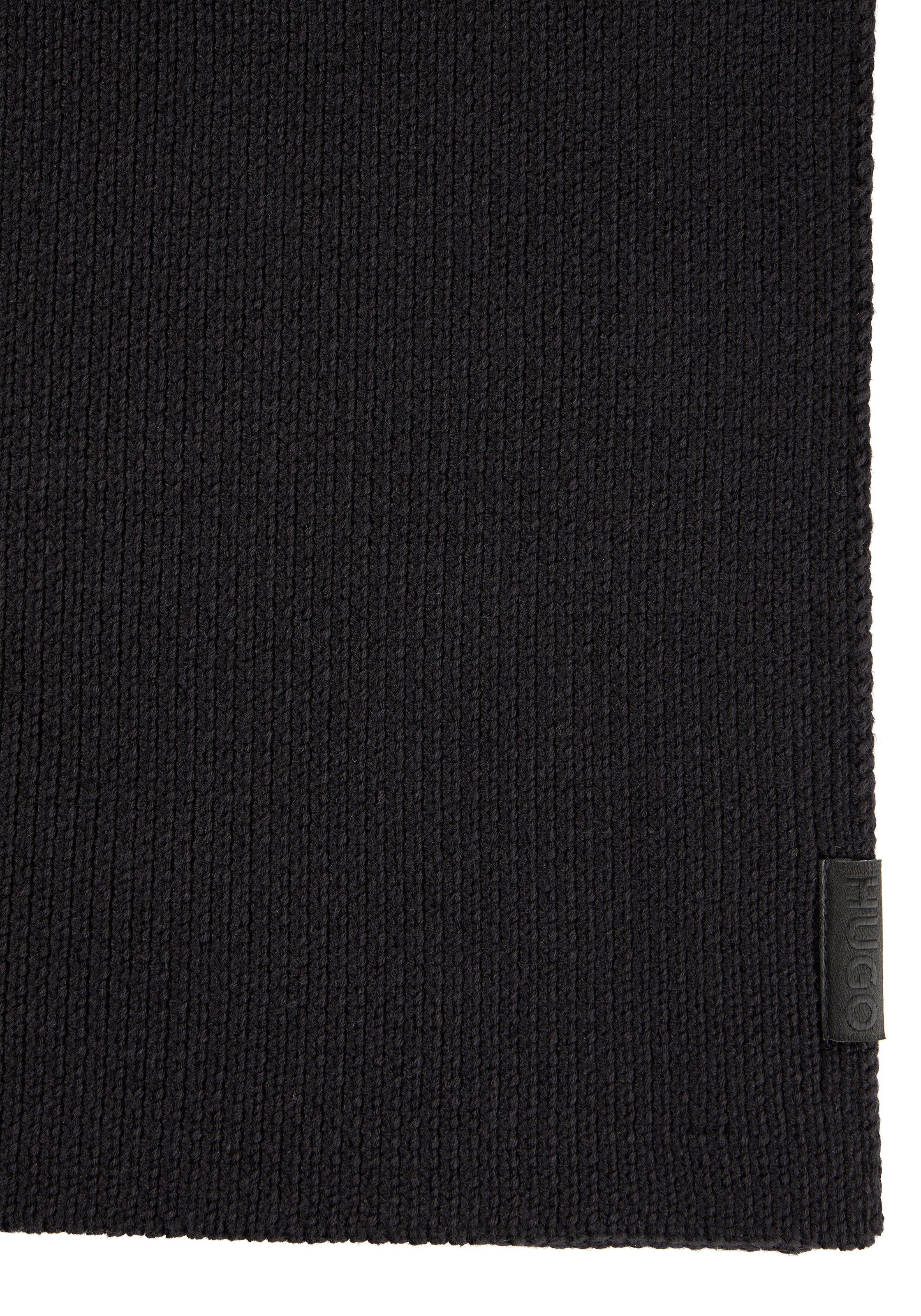 HUGO Strickschal »Zential« aus reiner Baumwolle, unisex