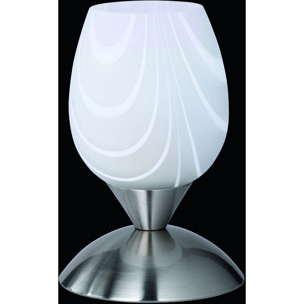 TRIO Leuchten Schreibtischlampe »Cup«, E14, 1 St., E14 - Tischleuchte in Becherform mit Touchdimmer