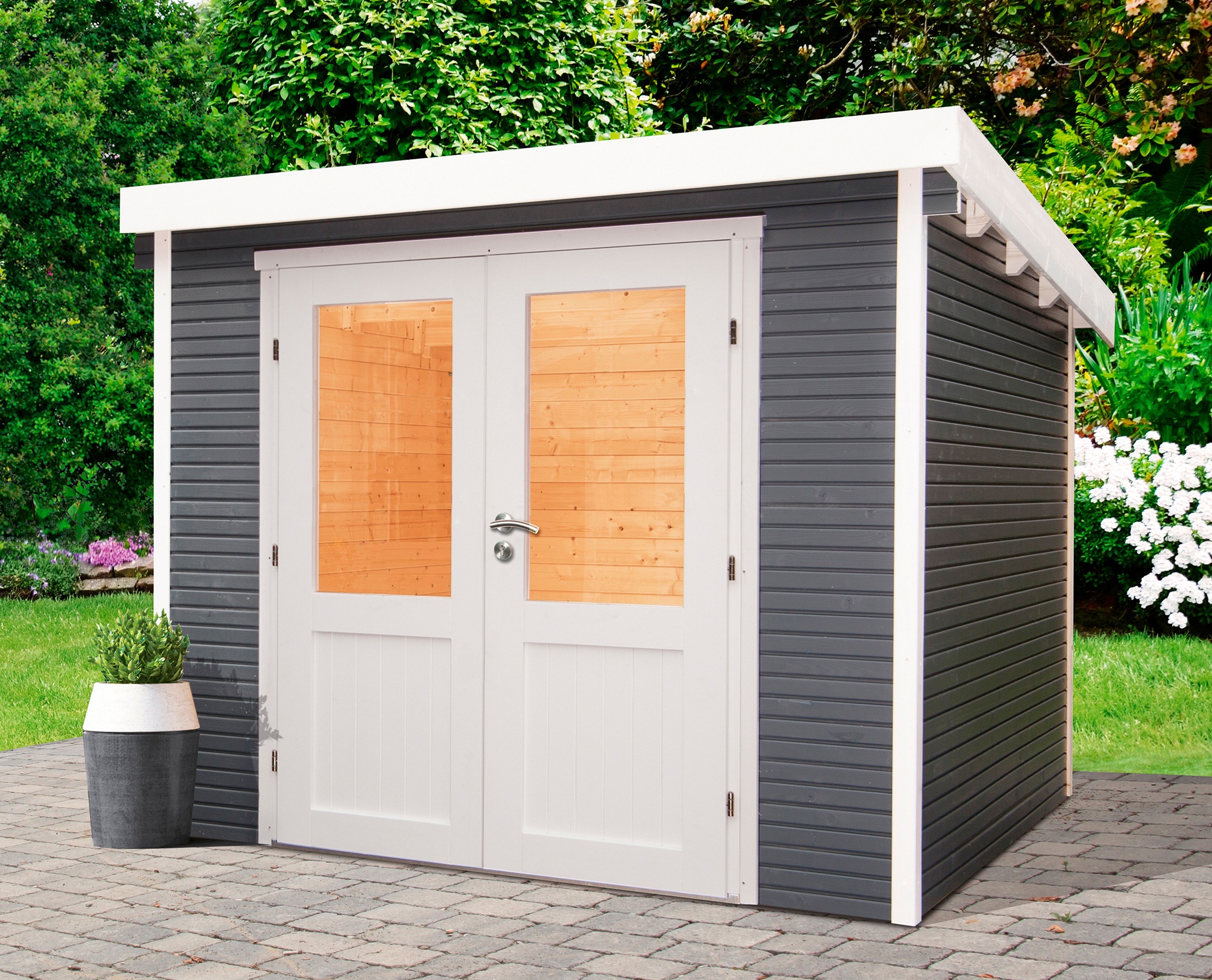 Wolff Gartenhaus »Pulti Softline 3030«