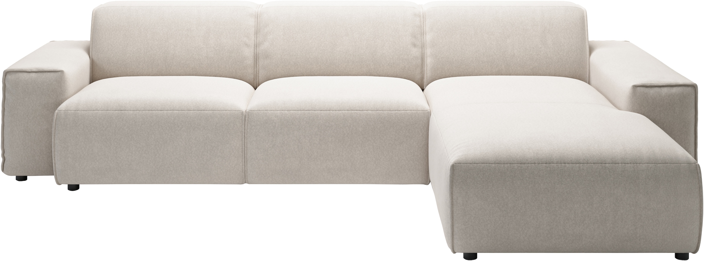 andas Ecksofa »Glimminge auch in Breitcord, Feincord, Bouclé + Easy care-Bezug«, L-Form, Breite 294, Zierkissen