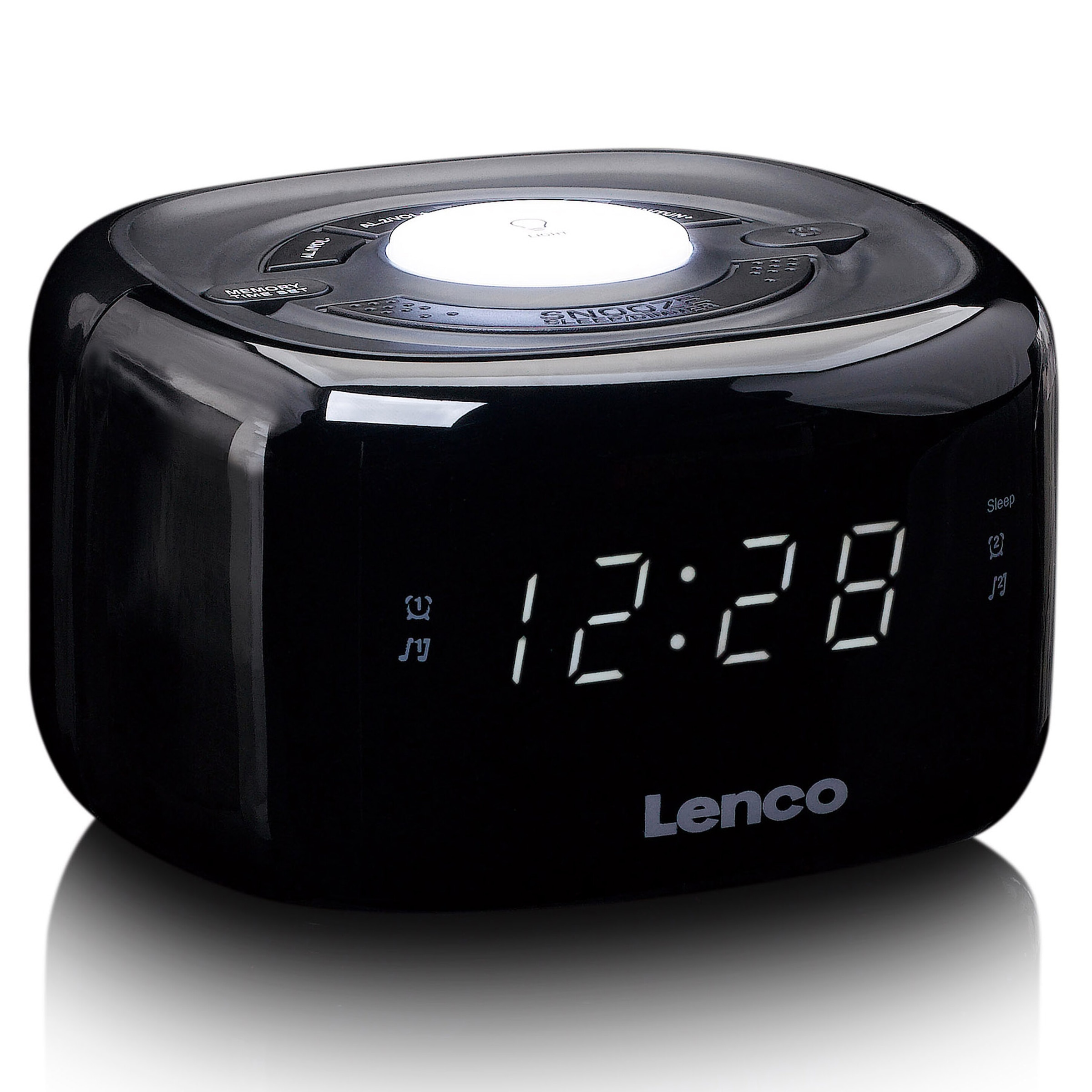 Lenco Uhrenradio »CR-12BK«