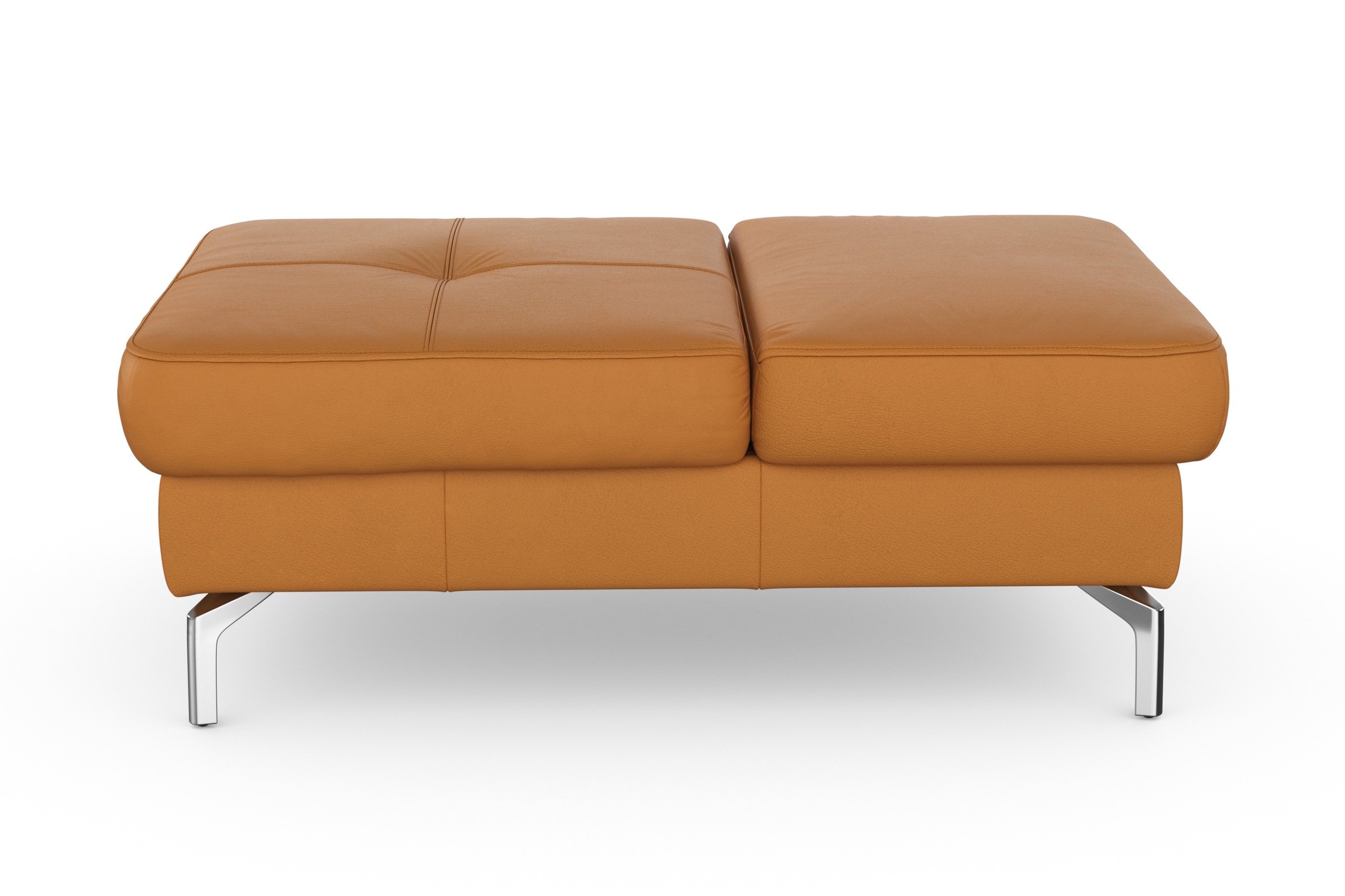 sit&more Hocker »Bendigo«, mit Klappfunktion, Bodenfreiheit 15 cm, wahlweise in 2 Fußfarben