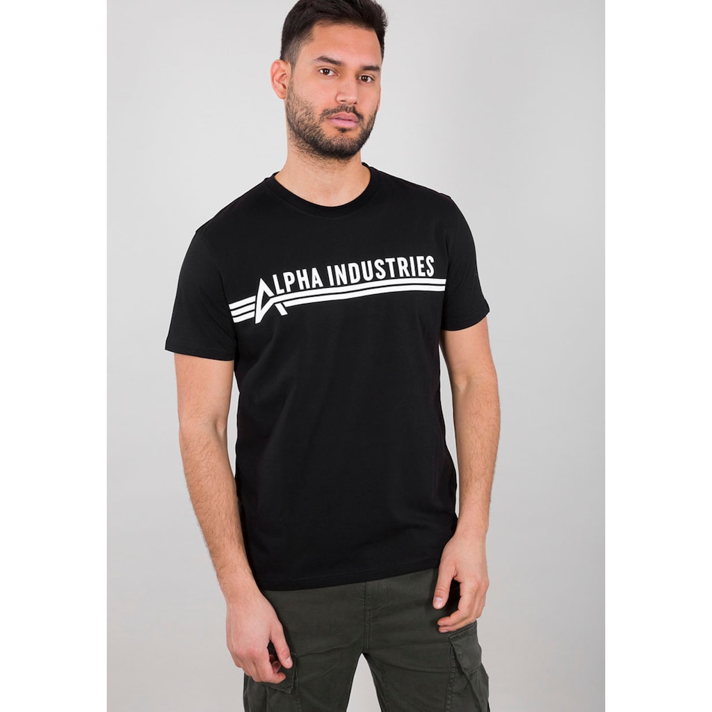 Alpha Industries Rundhalsshirt »ALPHA INDUSTRIES T«