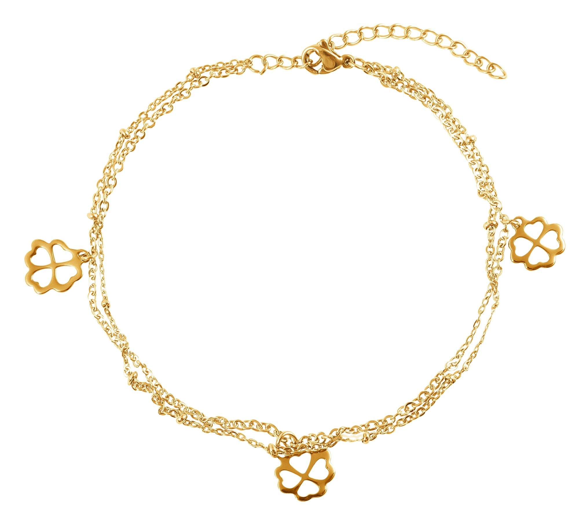 Adelia´s Armband »Damen Armband aus Edelstahl 24 cm«