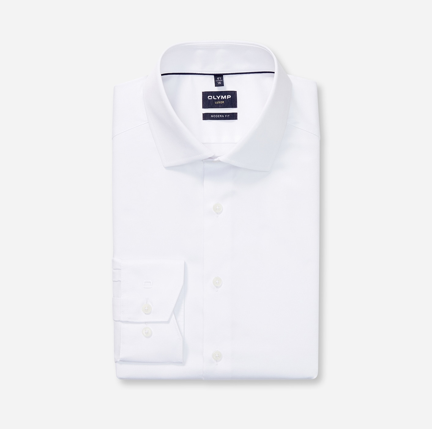 OLYMP Langarmhemd »Luxor« Businesshemd, Global-Kentkragen, Modern Fit
