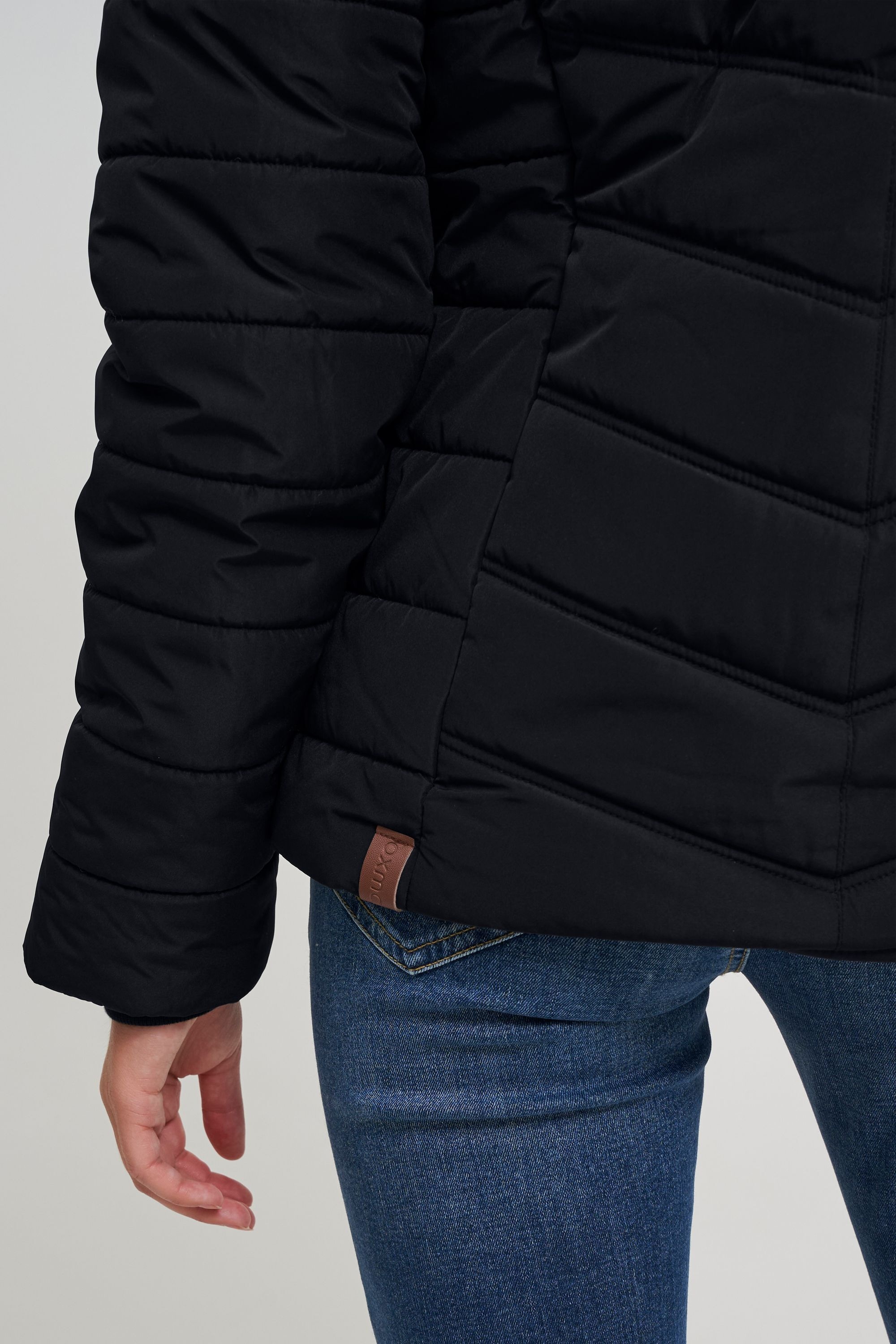 OXMO Winterjacke »Winterjacke OXMala«, mit Kapuze