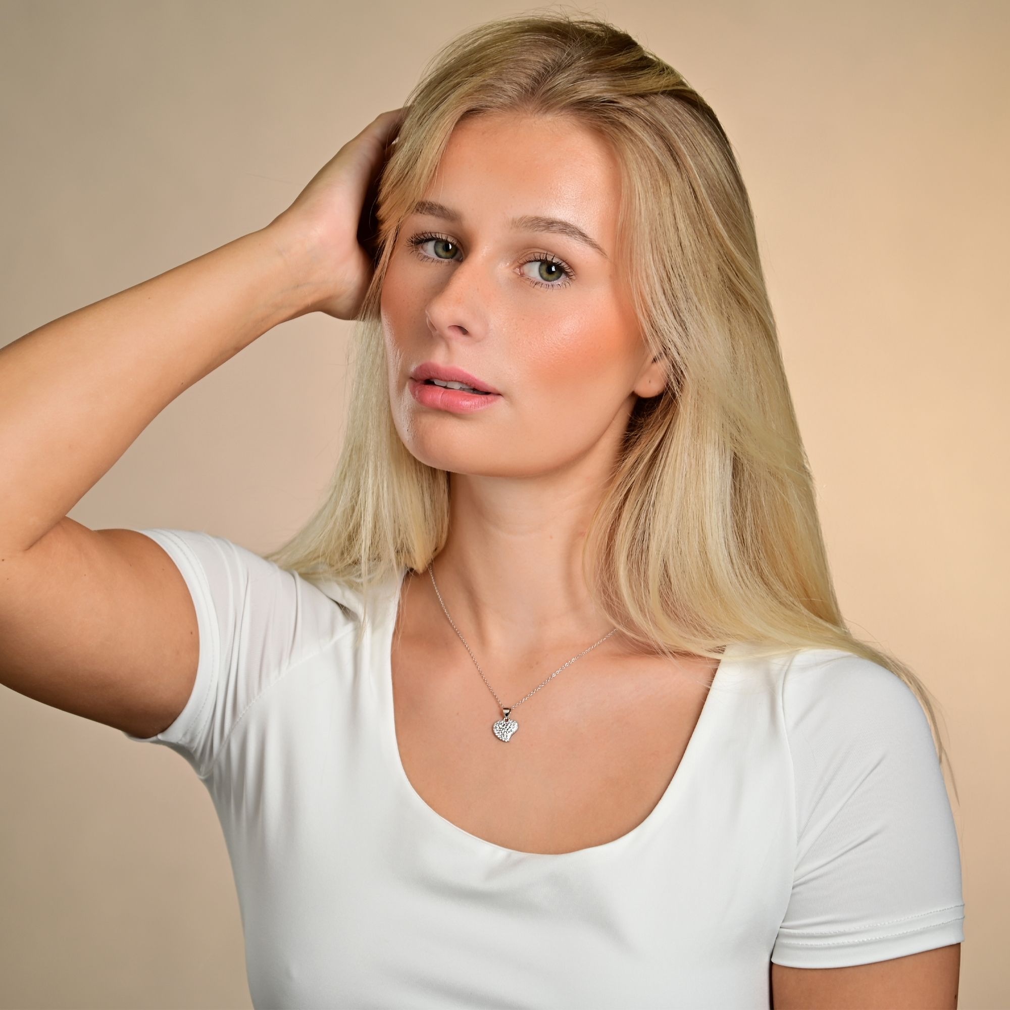 Adelia´s Herzanhänger »Damen Anhänger ¿ Herz Herzanhänger aus 925 Silber mit Zirkonia«