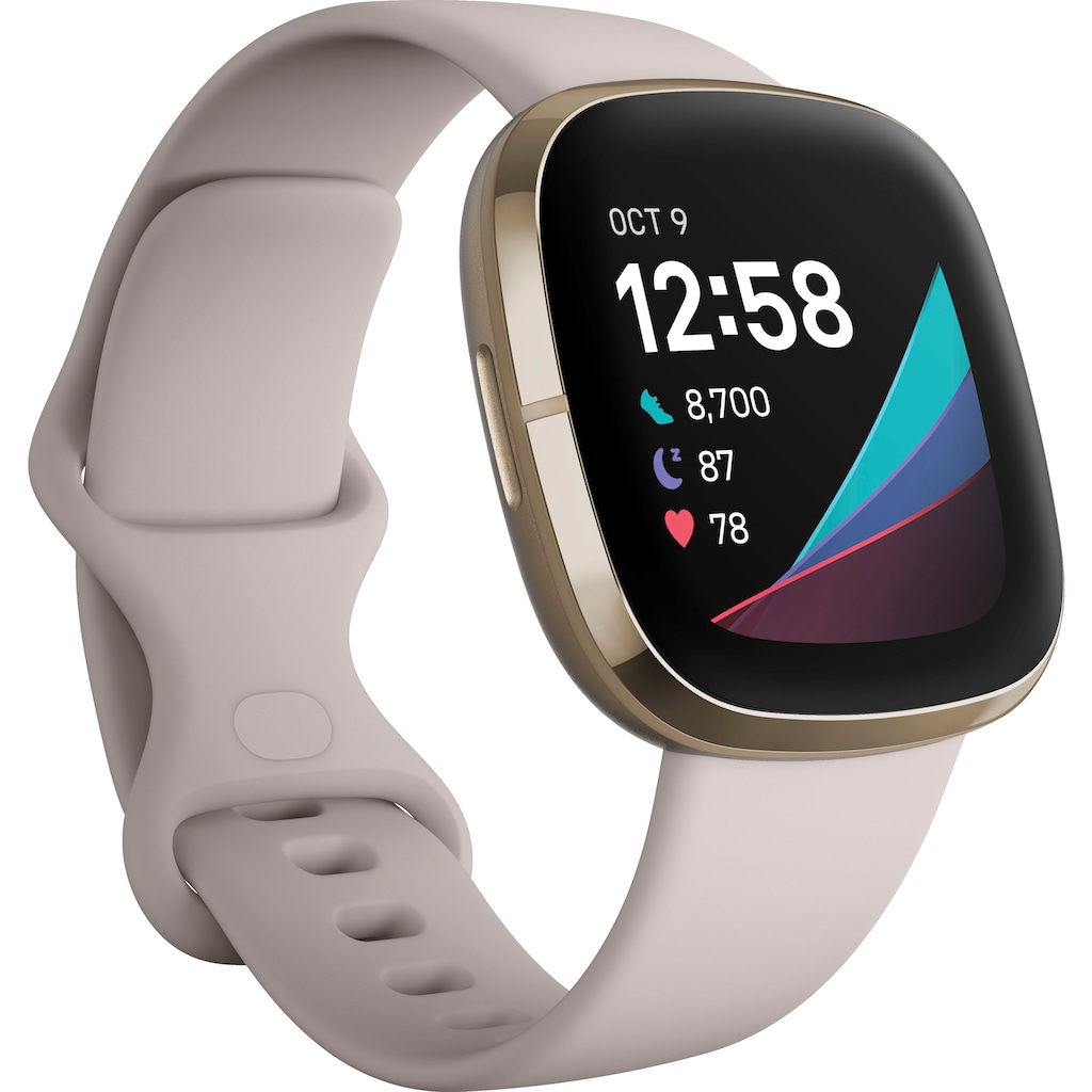 fitbit Smartwatch »Sense«, (FitbitOS5 inkl. 6 Monate Fitbit Premium)
