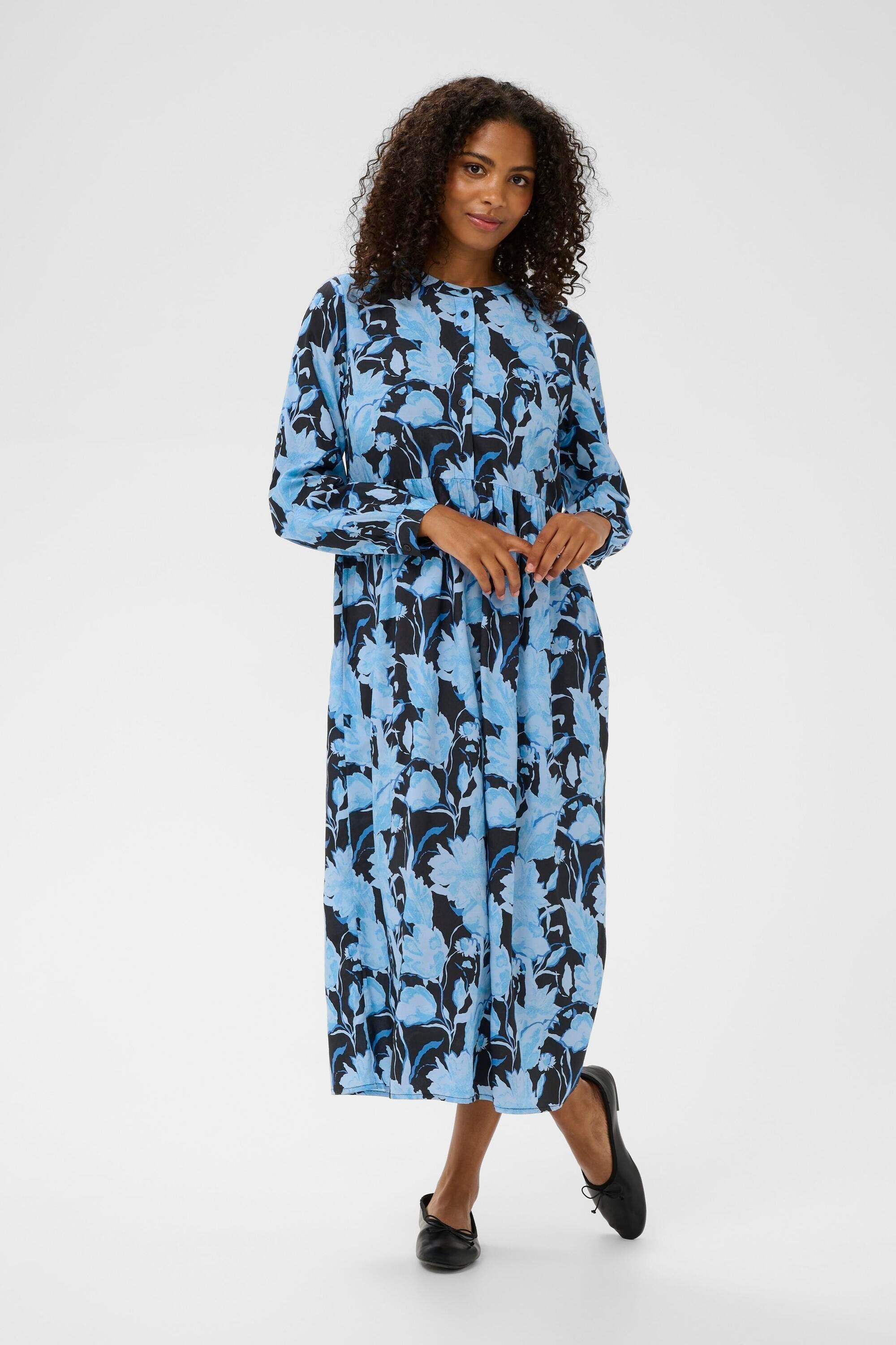 KAFFE Midikleid »Kleid KAsasia«