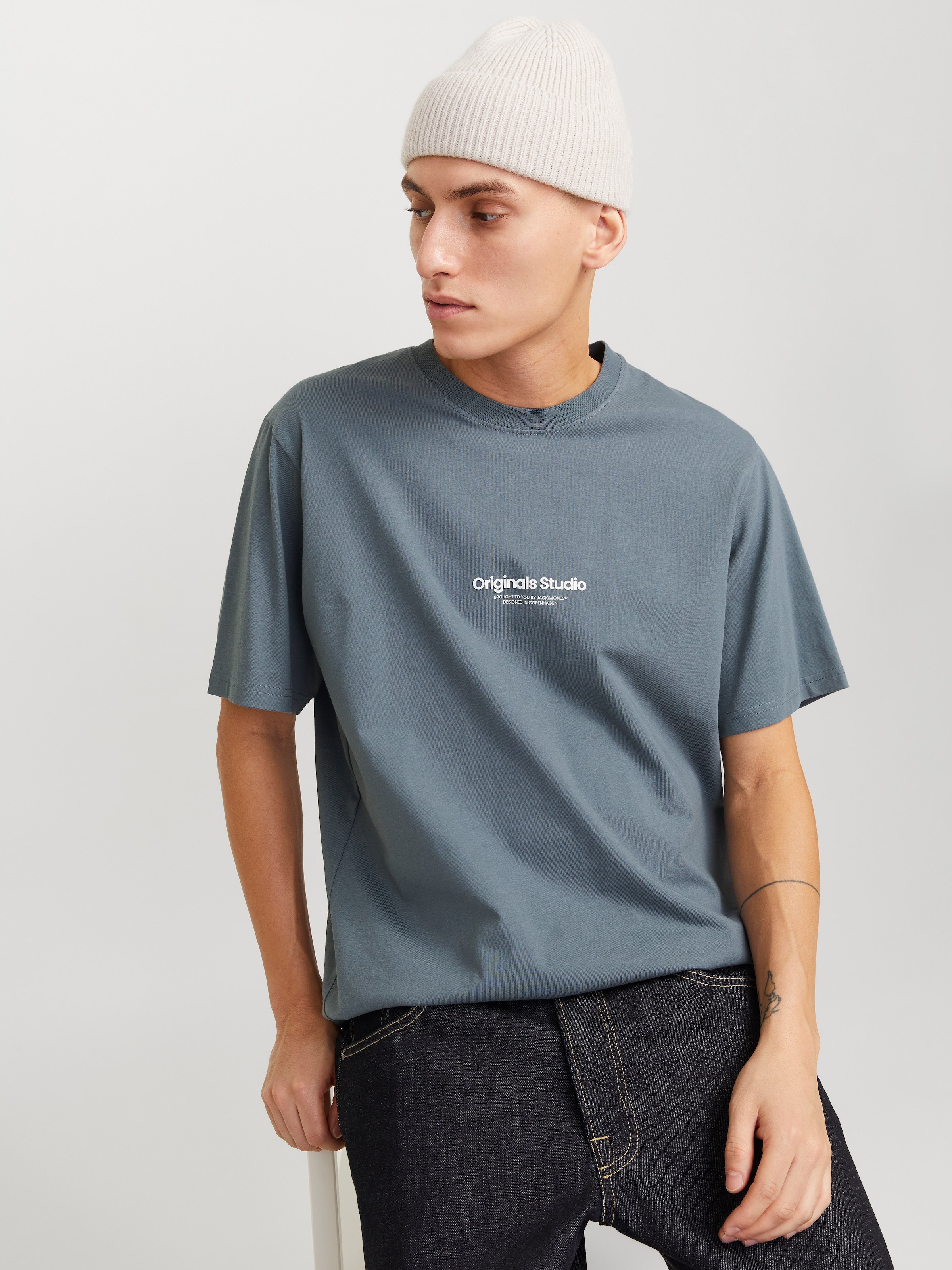 Jack & Jones Rundhalsshirt »JORVESTERBRO TEE SS CREW NECK NOOS«