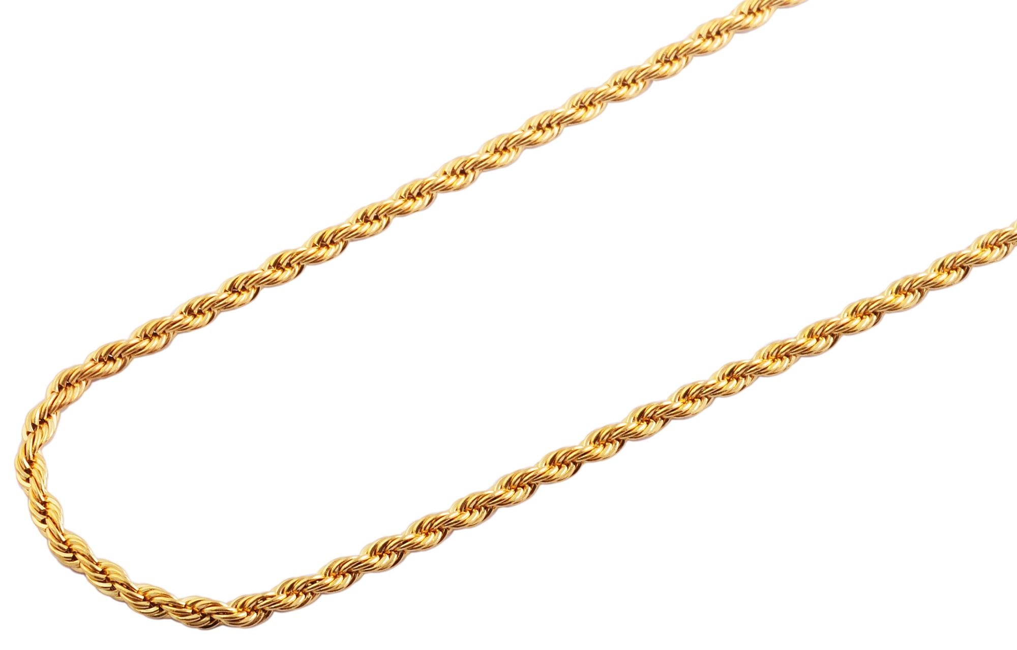 Adelia´s Gliederkette »Unisex Halskette ¿ Kordelkette aus Edelstahl«