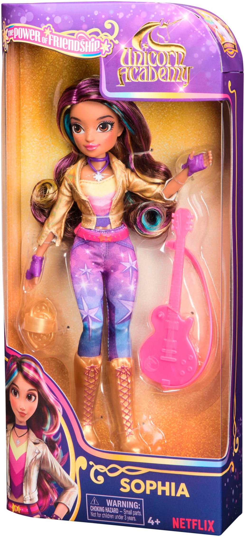 Spin Master Anziehpuppe »Unicorn Academy - Sophia«, mit echtem Haar
